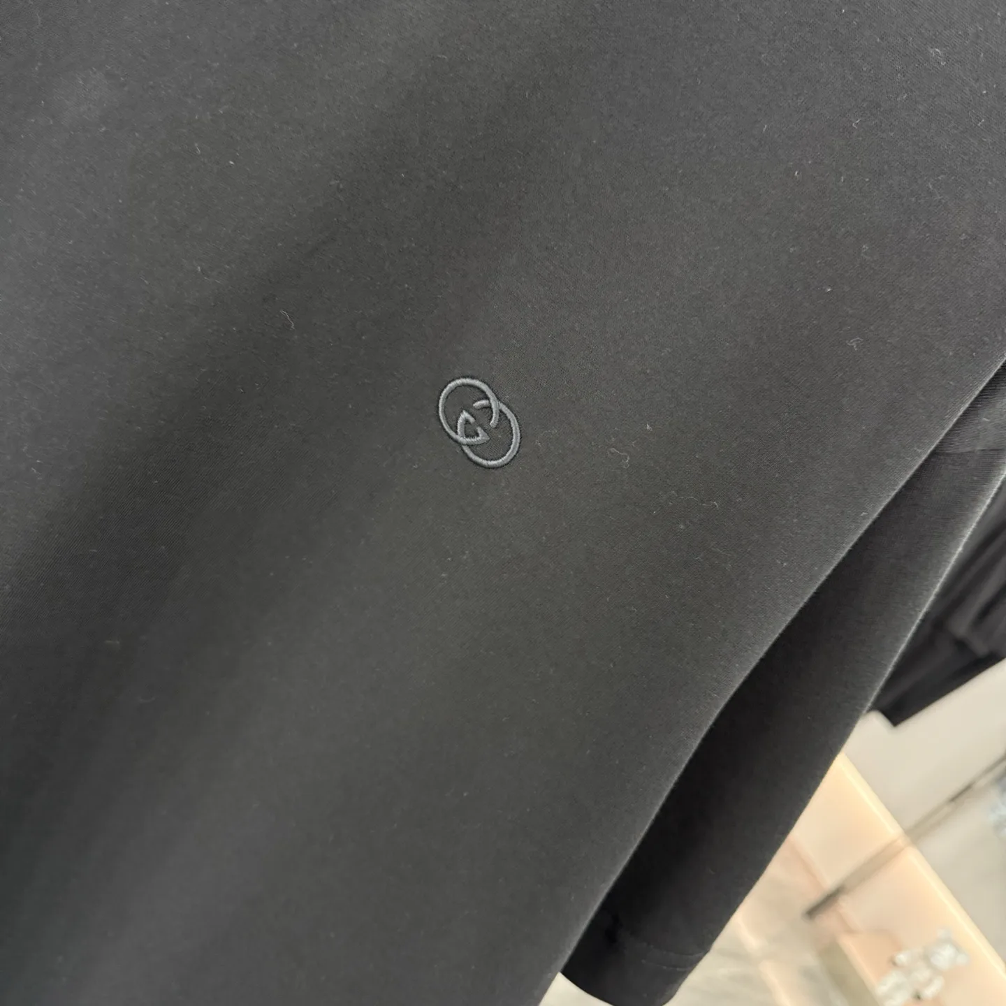 Embroidered Logo Cotton T-Shirt D15014292 — view 6