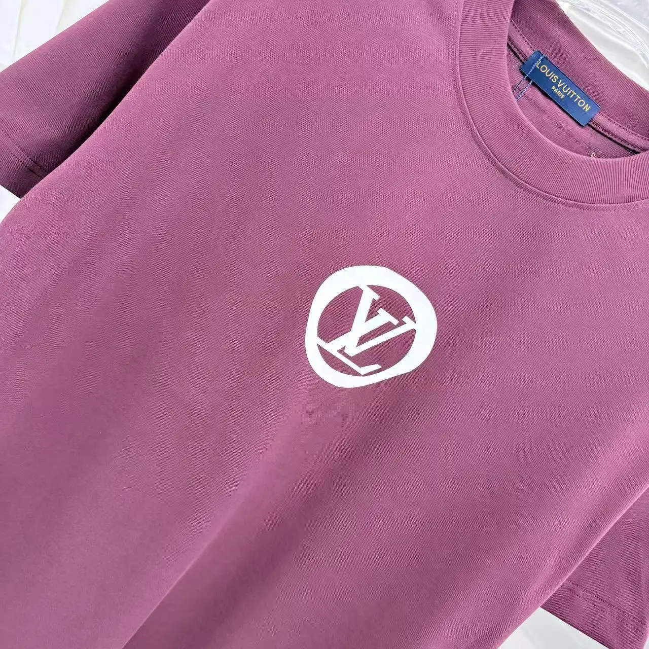 Logo Silicone Patch Cotton T-Shirt D15014352 — view 5
