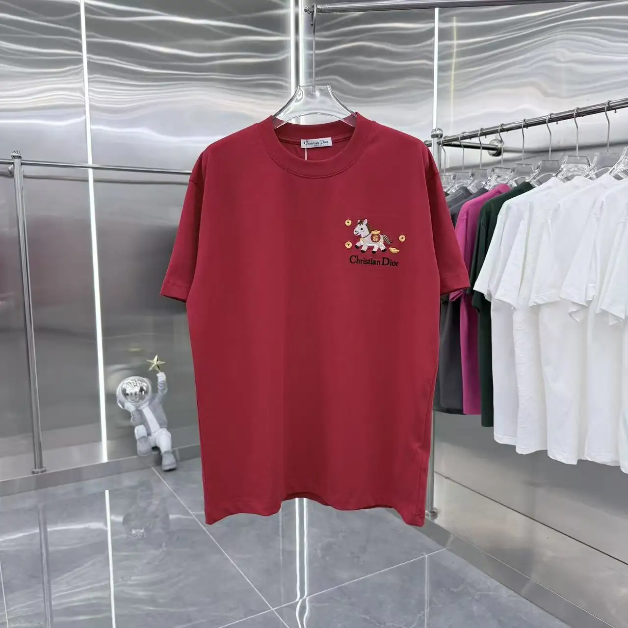 Lunar New Year Year of the Horse Embroidered T-Shirt D15014309