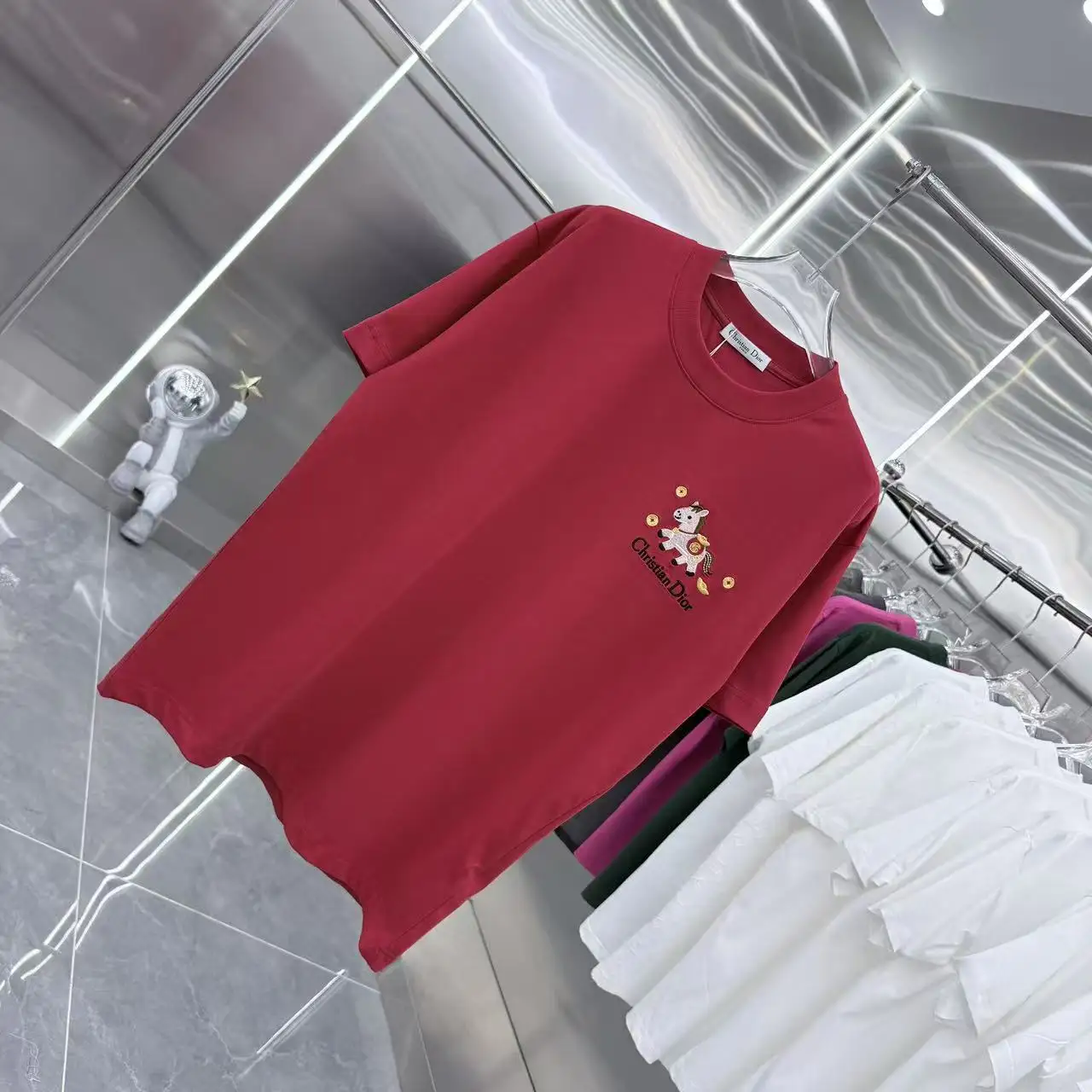 Lunar New Year Year of the Horse Embroidered T-Shirt D15014309 — view 2