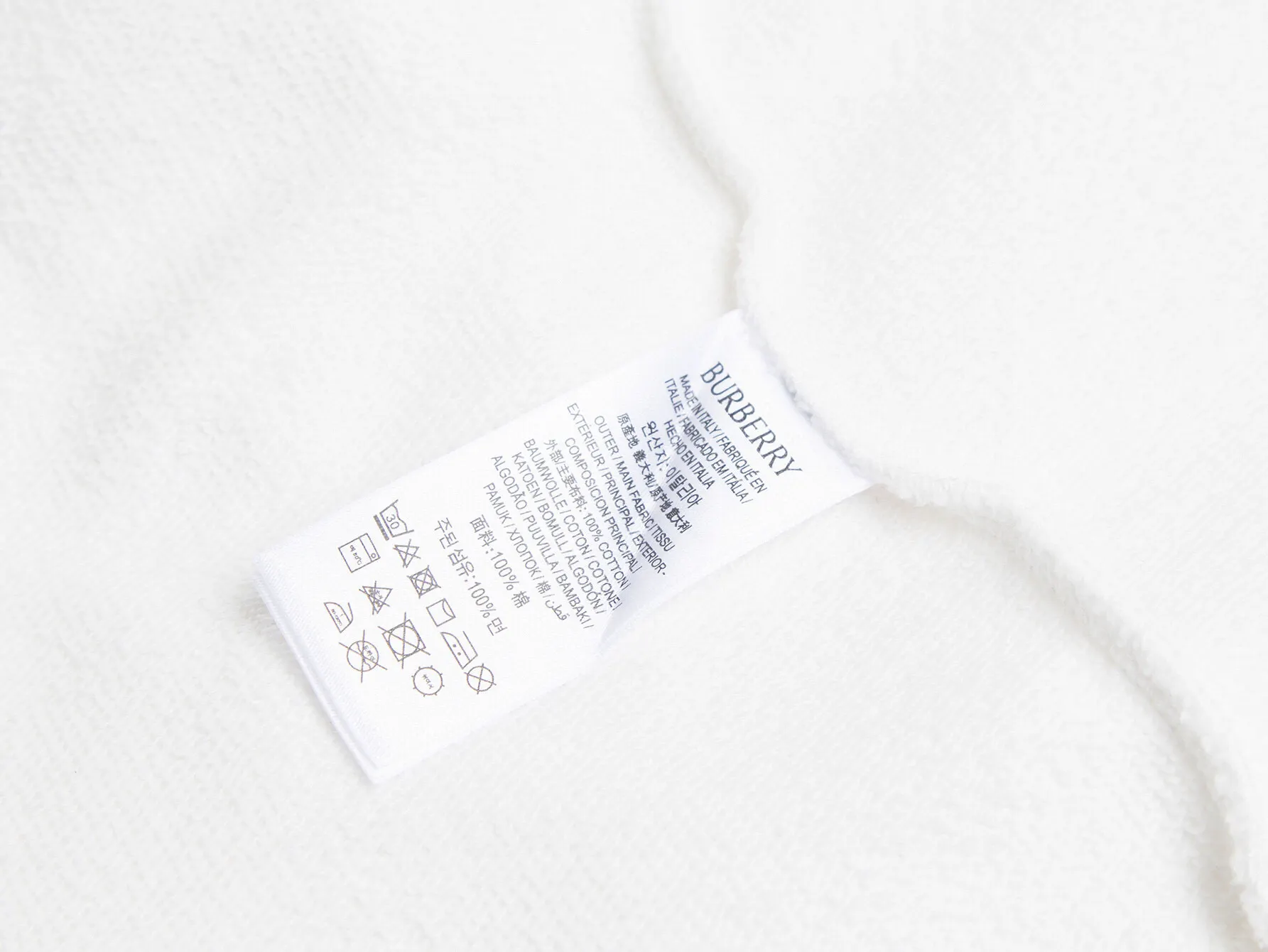 EKD Embroidered Cotton-Blend Sweatshirt D15016483 — view 6