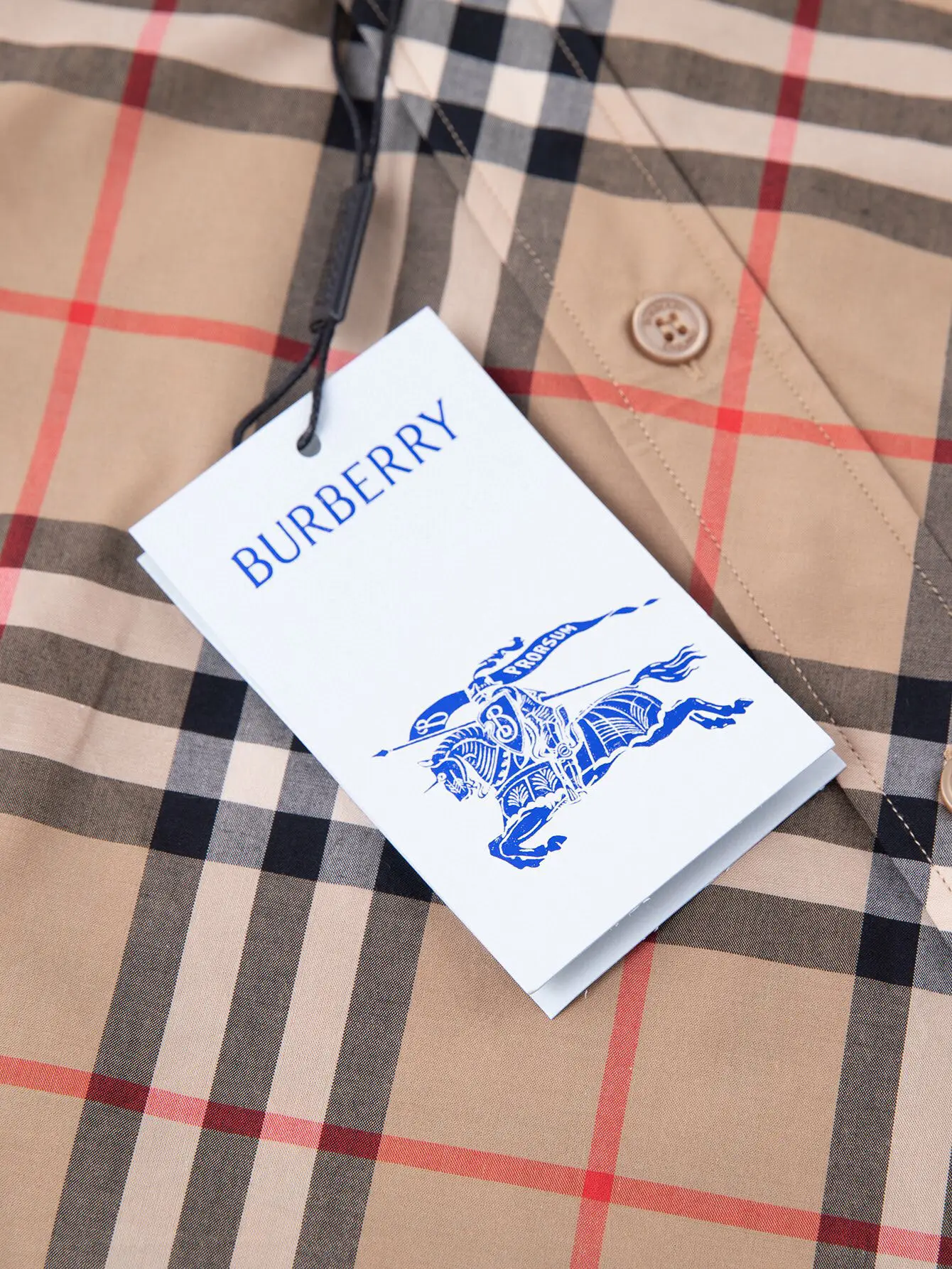 Diagonal Check Short-Sleeve Shirt D15016368 — view 5