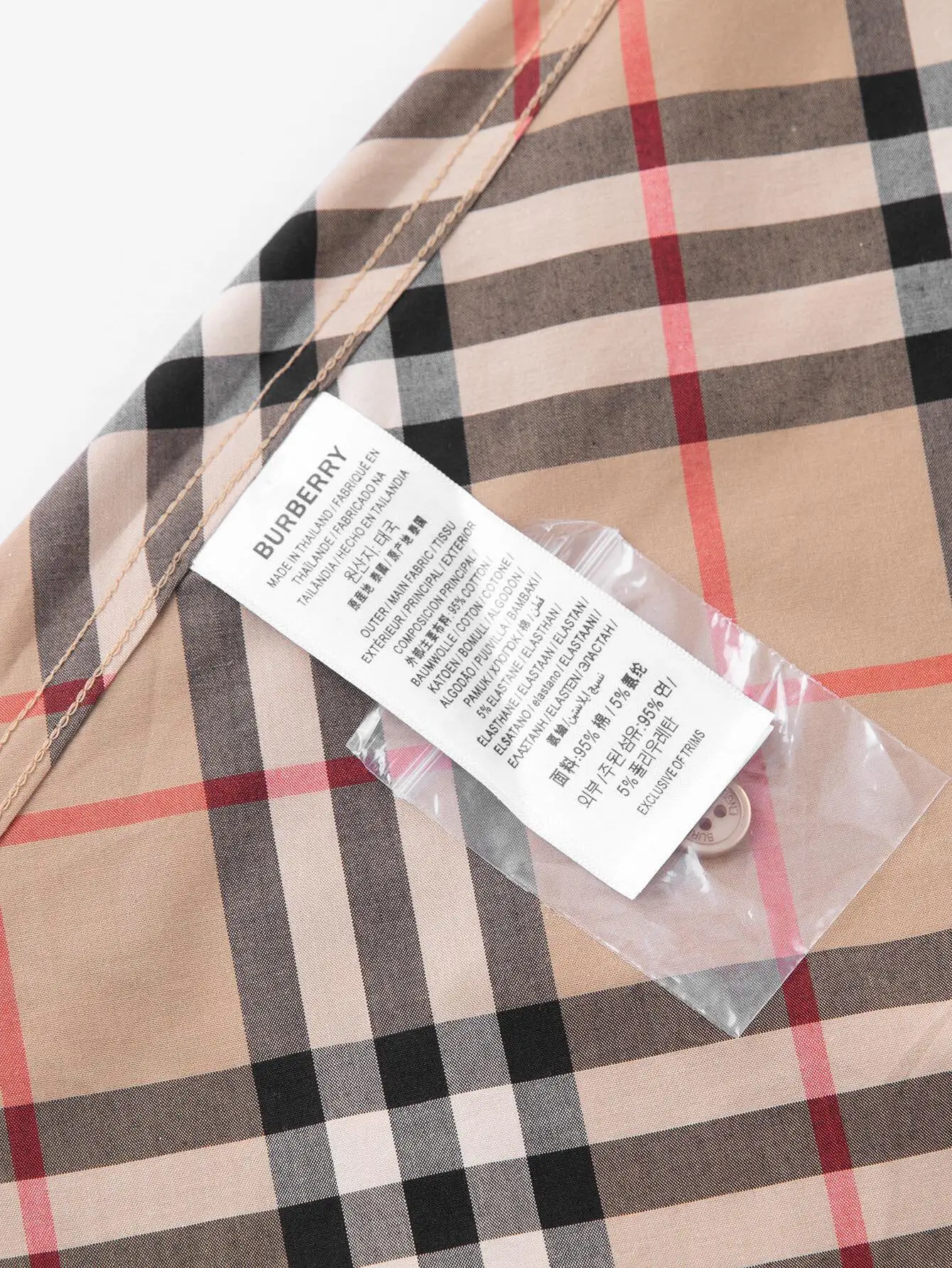 Diagonal Check Short-Sleeve Shirt D15016368 — view 10