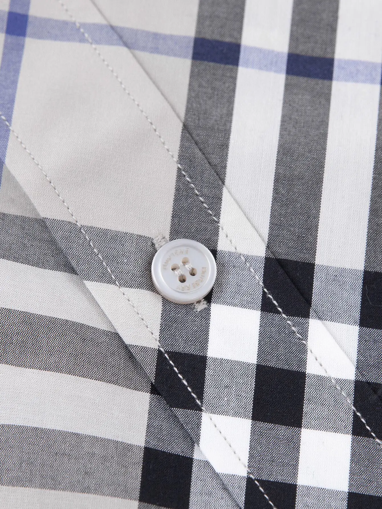 Diagonal Check Short-Sleeve Shirt D15016366 — view 5