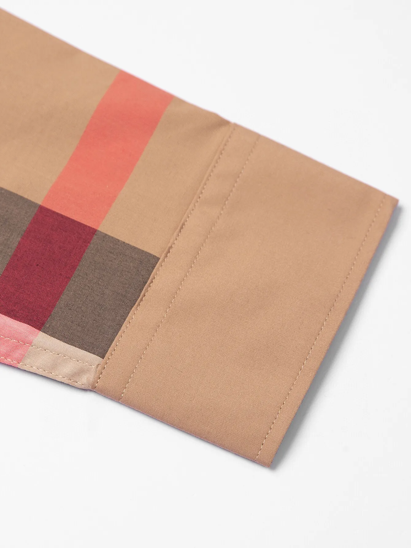 Giant Check Cotton Poplin Shirt D15016362 — view 8