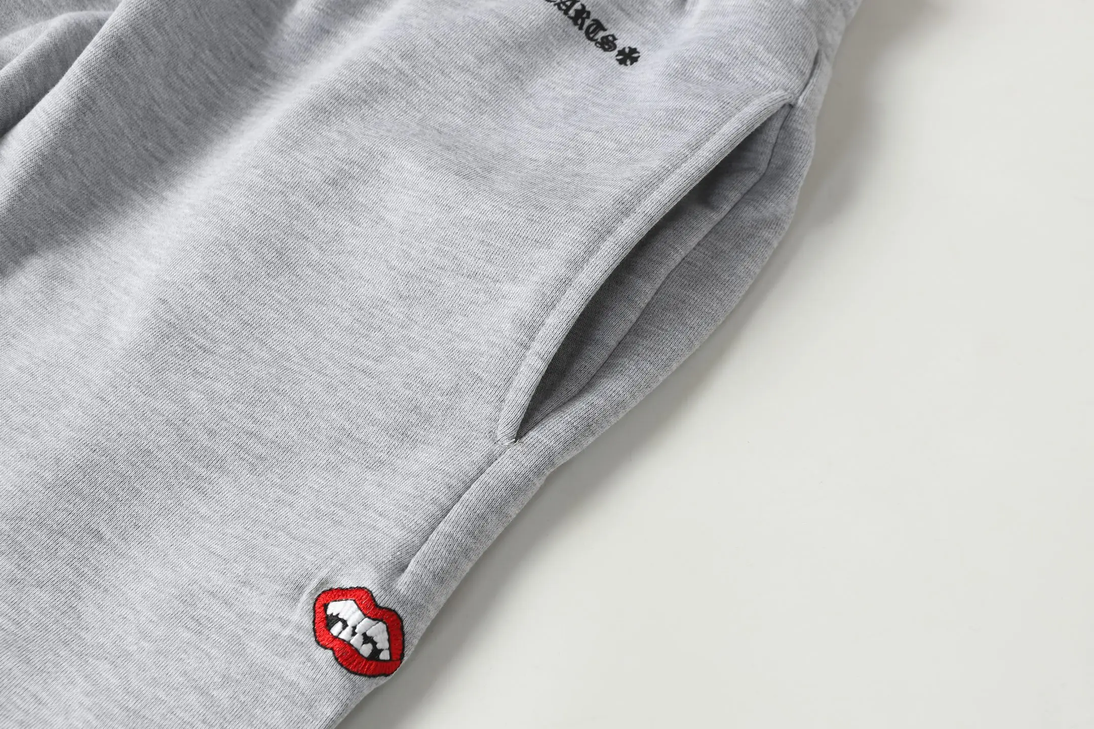 Flame Print Logo Cotton-Blend Sweatpants D15513991 — view 7
