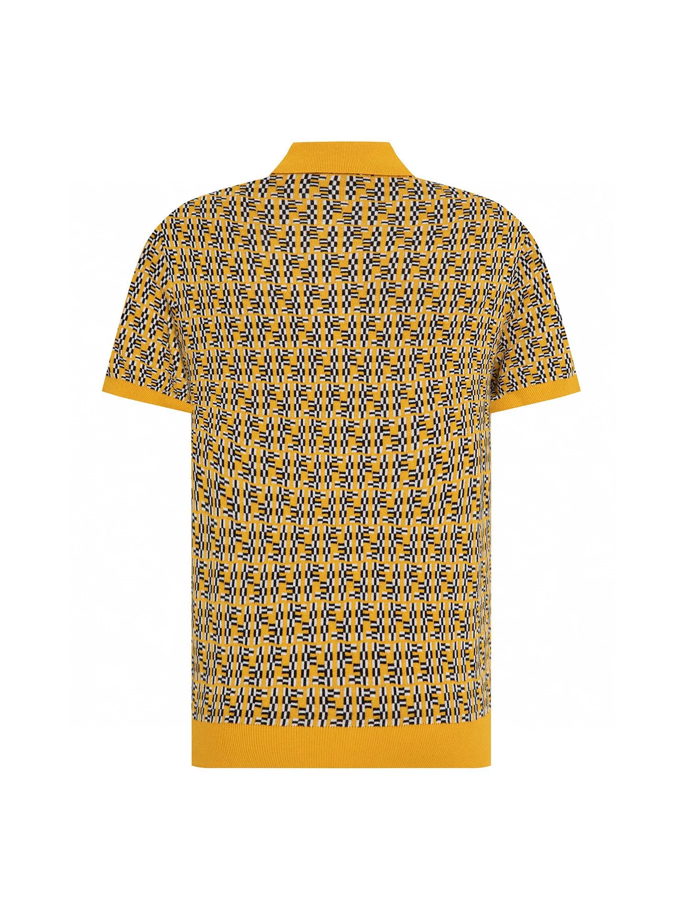 FF Monogram Jacquard Knit Polo Shirt D15516348 — view 2