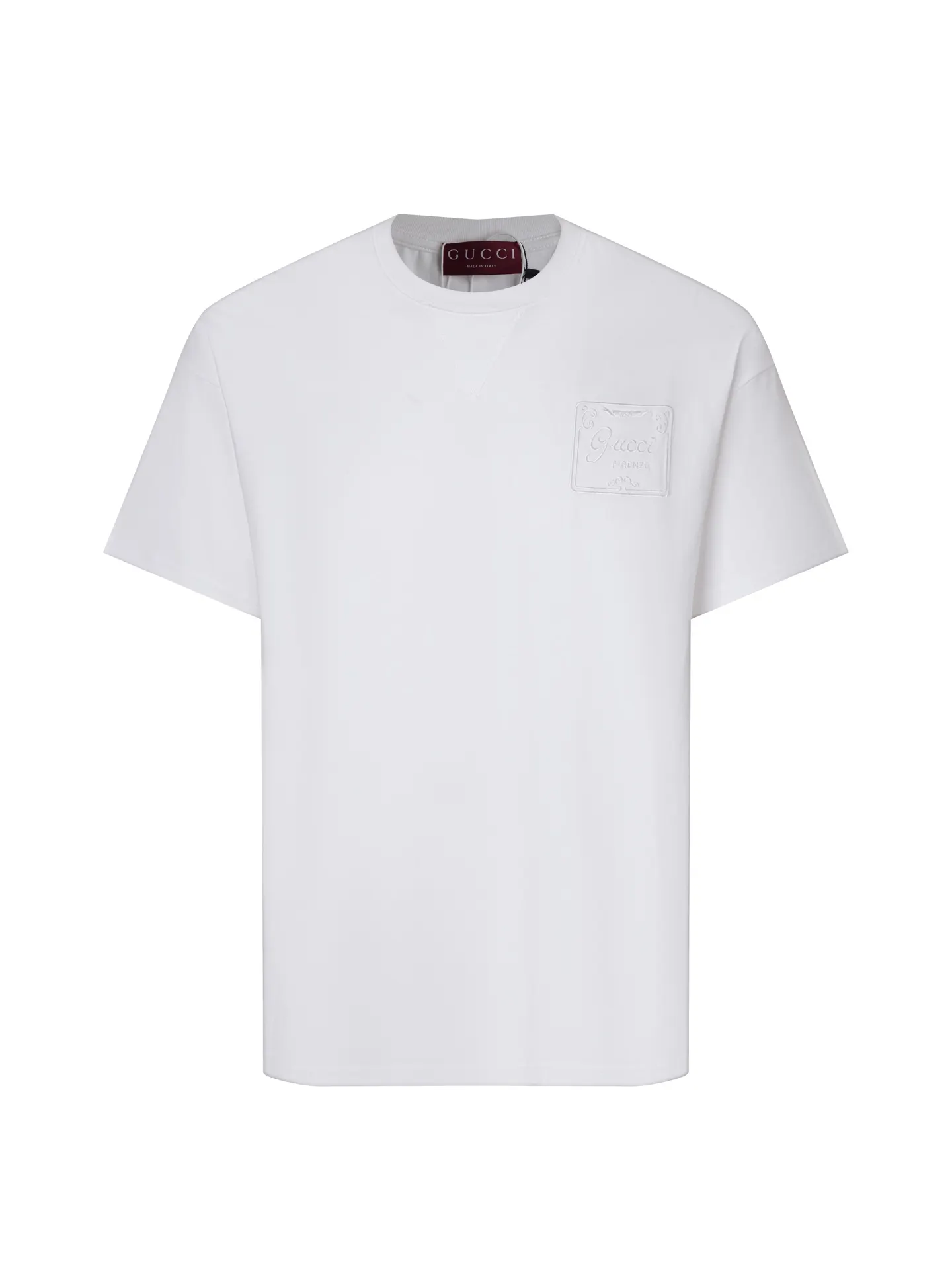 Embroidered Logo Cotton T-Shirt D15515649