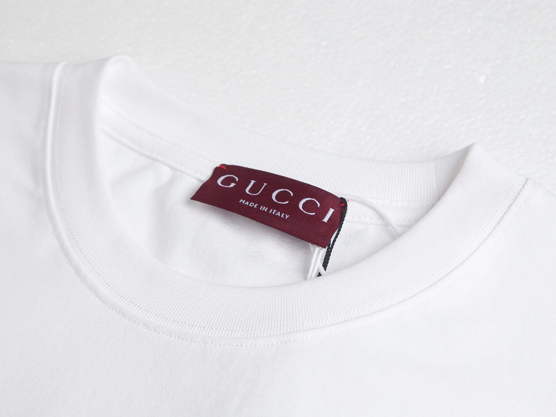 Embroidered Logo Cotton T-Shirt D15515646 — view 5