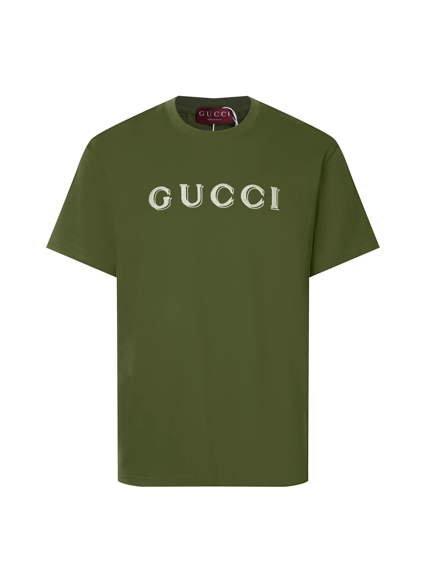Embroidered Logo Cotton T-Shirt D15515644