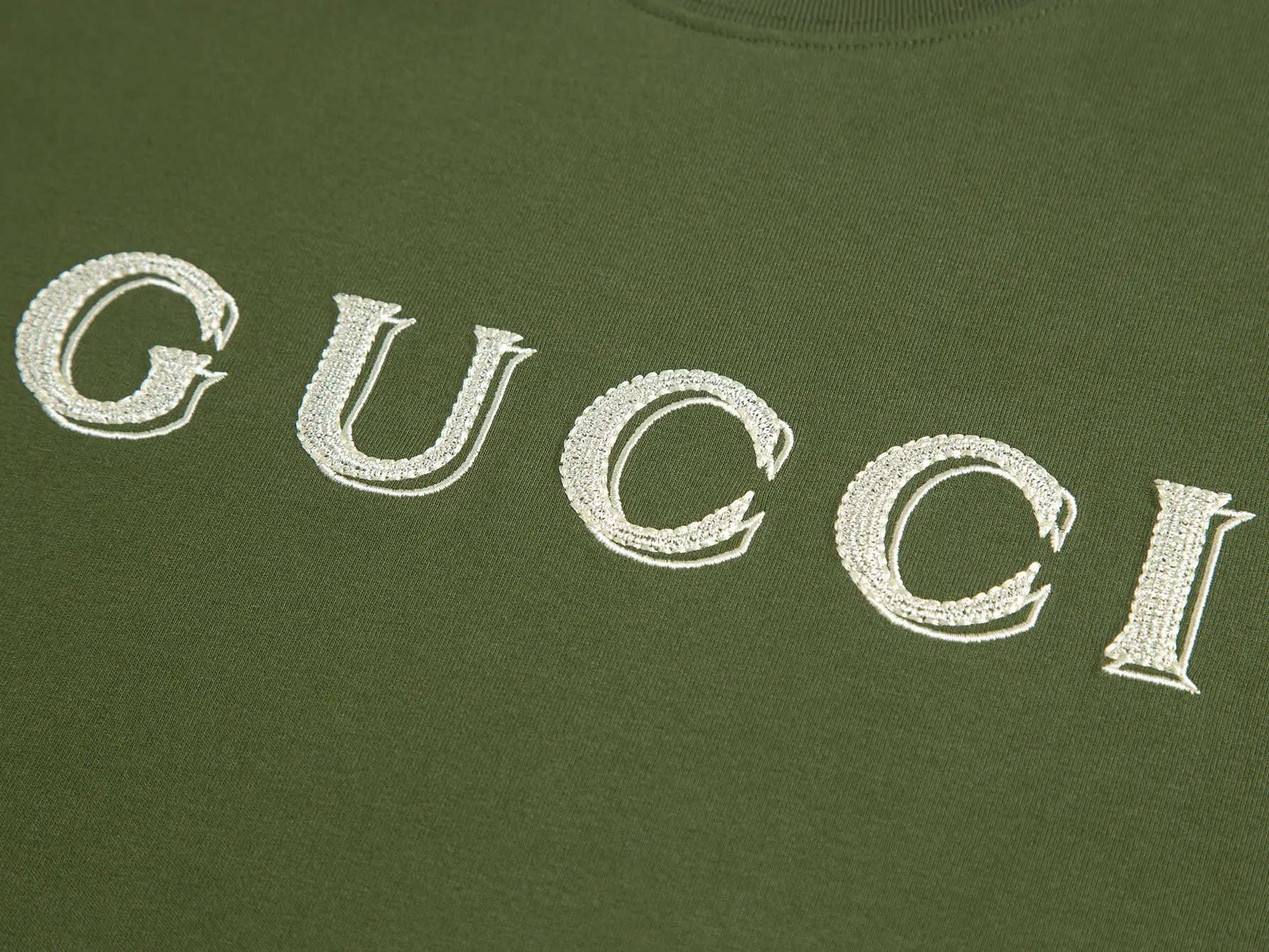 Embroidered Logo Cotton T-Shirt D15515644 — view 3