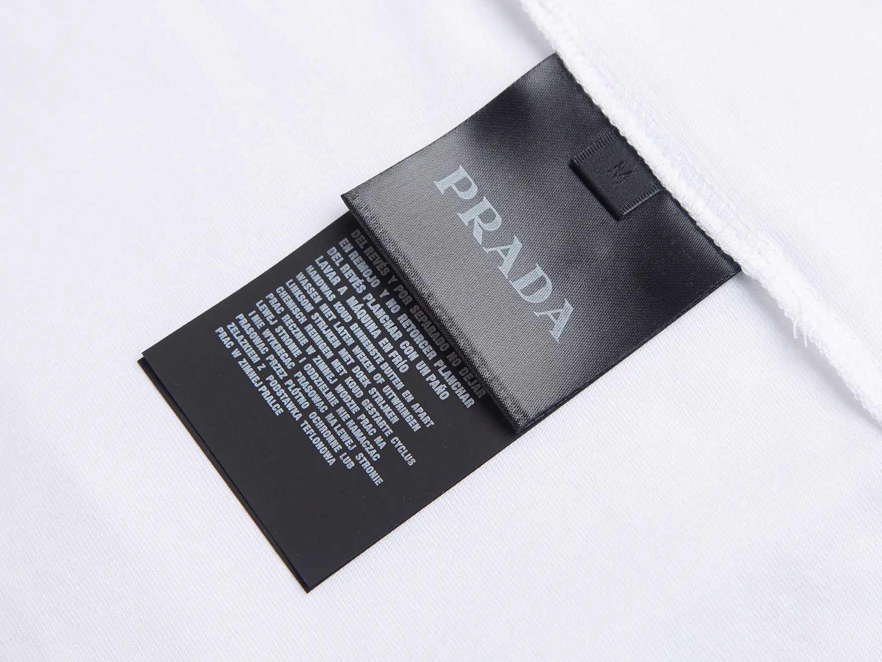 Logo-Embroidered Layered Mercerized Cotton T-Shirt D15515665 — view 8