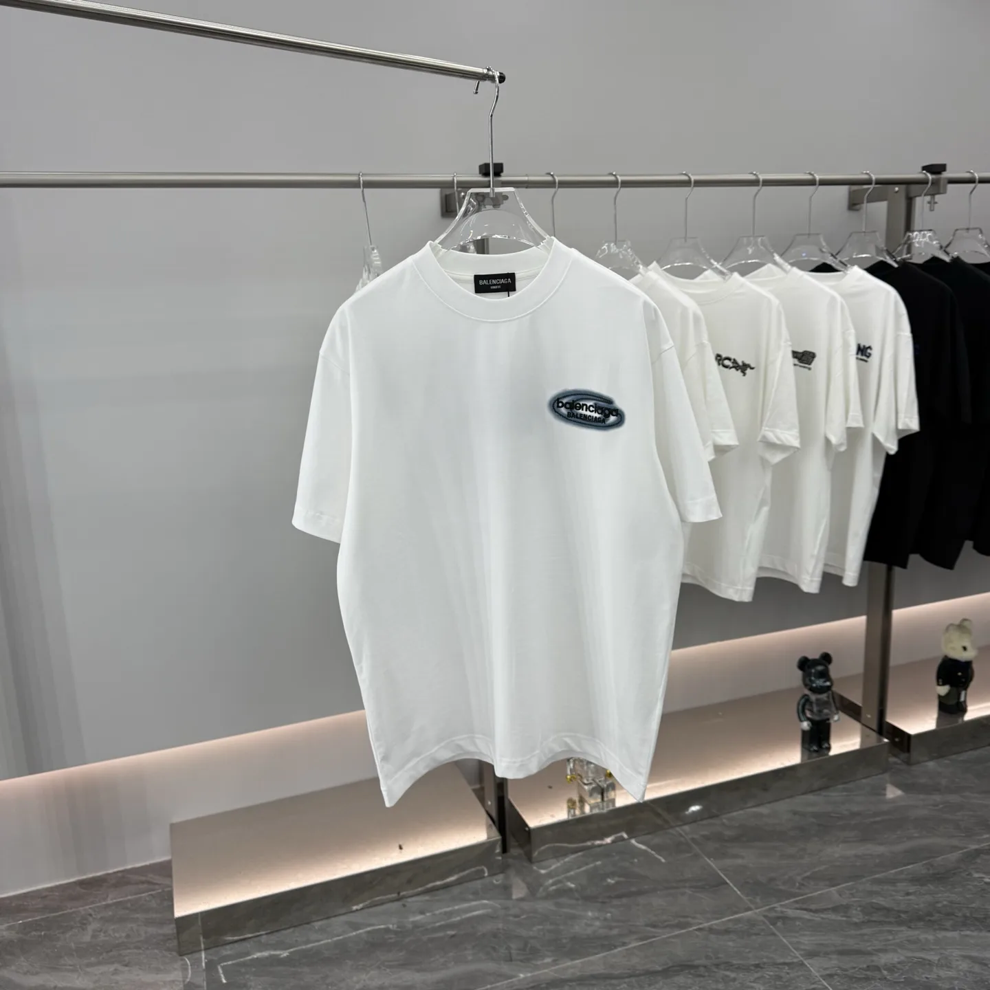 Embroidered Logo Oversized Cotton T-Shirt D15514287