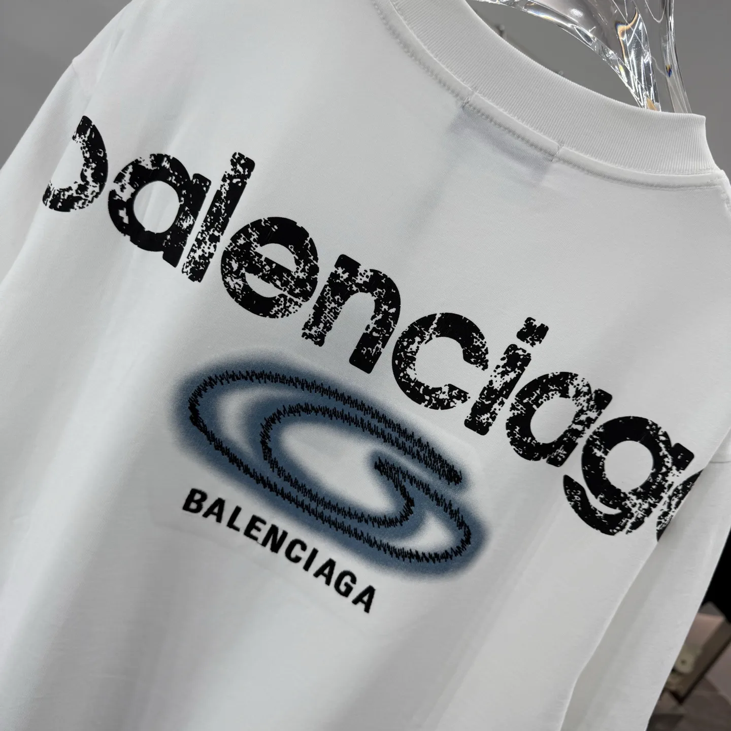 Embroidered Logo Oversized Cotton T-Shirt D15514287 — view 8