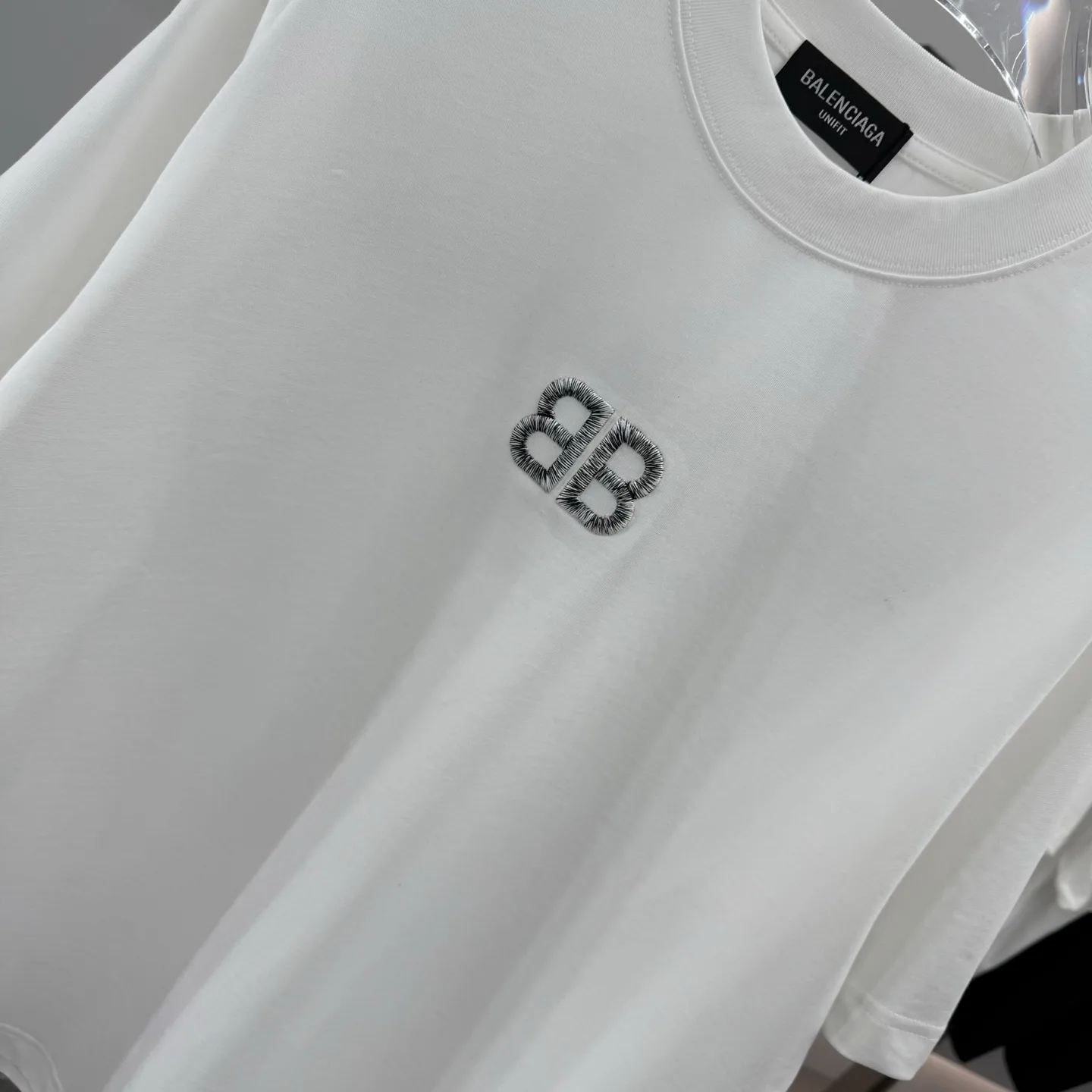 Embroidered Logo Oversized Cotton T-Shirt D15514297 — view 5