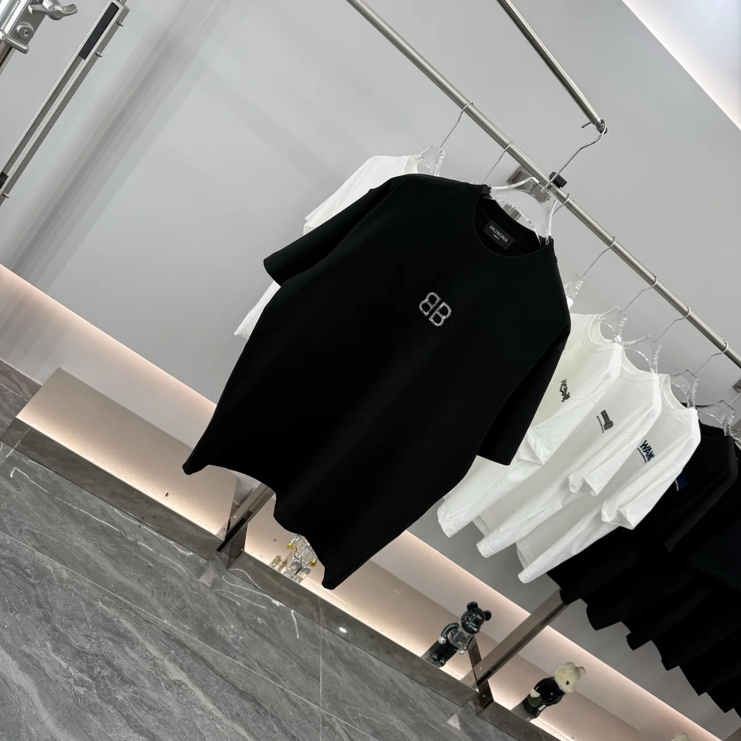Logo Embroidered Cotton-Jersey T-Shirt D15514299 — view 2