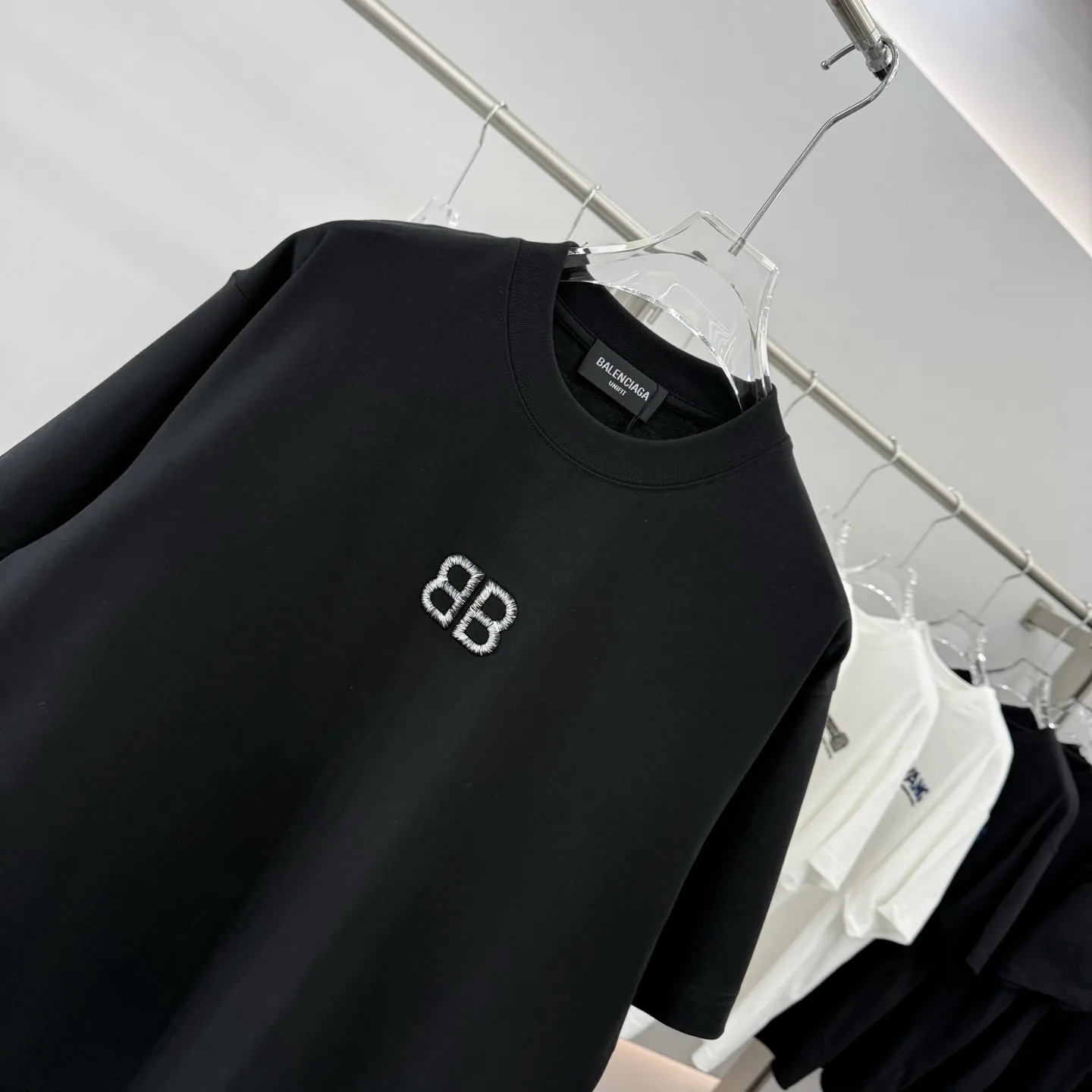 Logo Embroidered Cotton-Jersey T-Shirt D15514299 — view 5