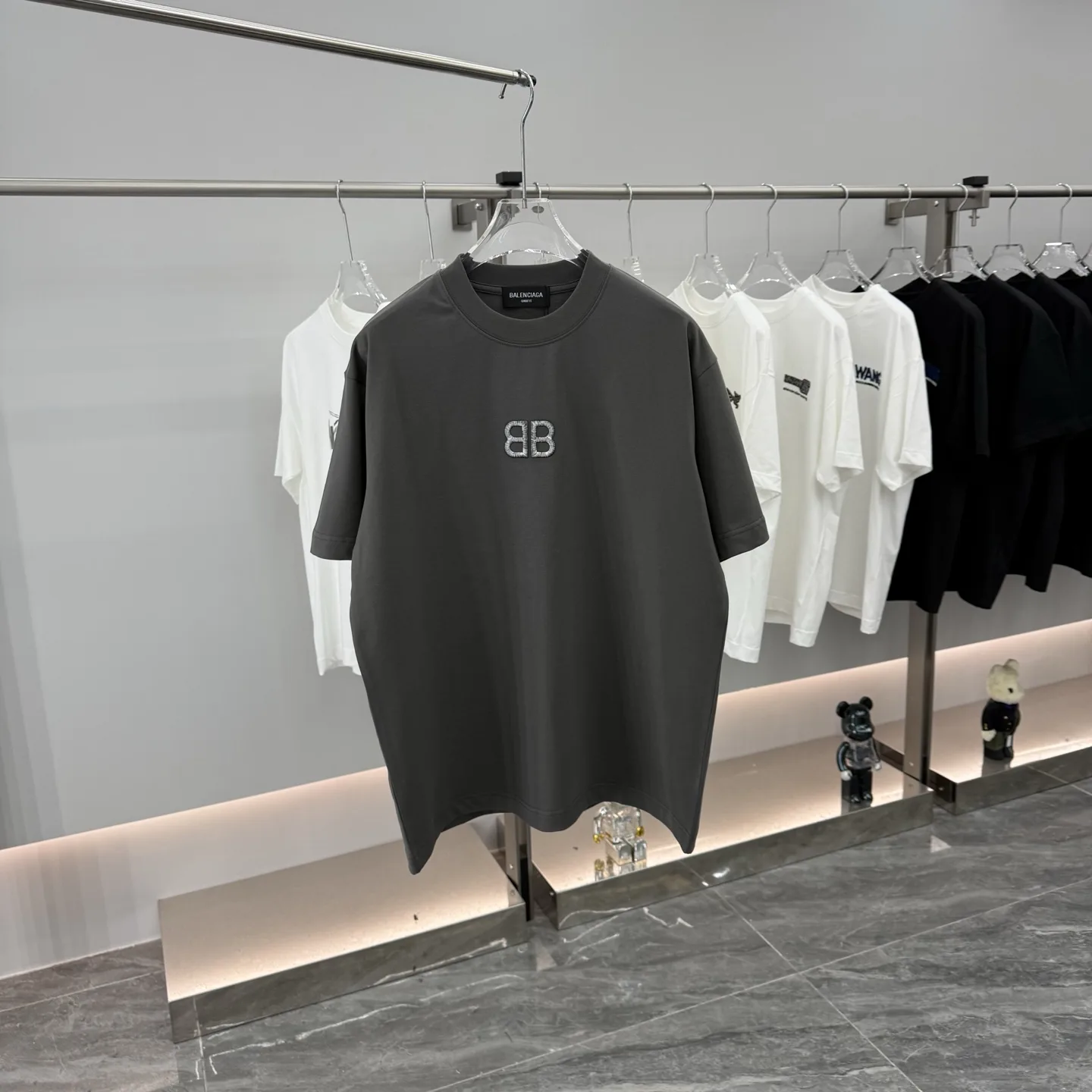 BB Embroidered Logo Oversized T-Shirt D15514298