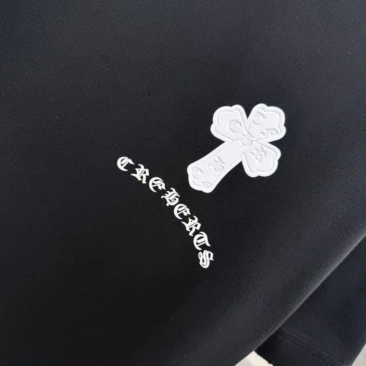 Distressed Logo Print Cotton T-Shirt D15514359 — view 6