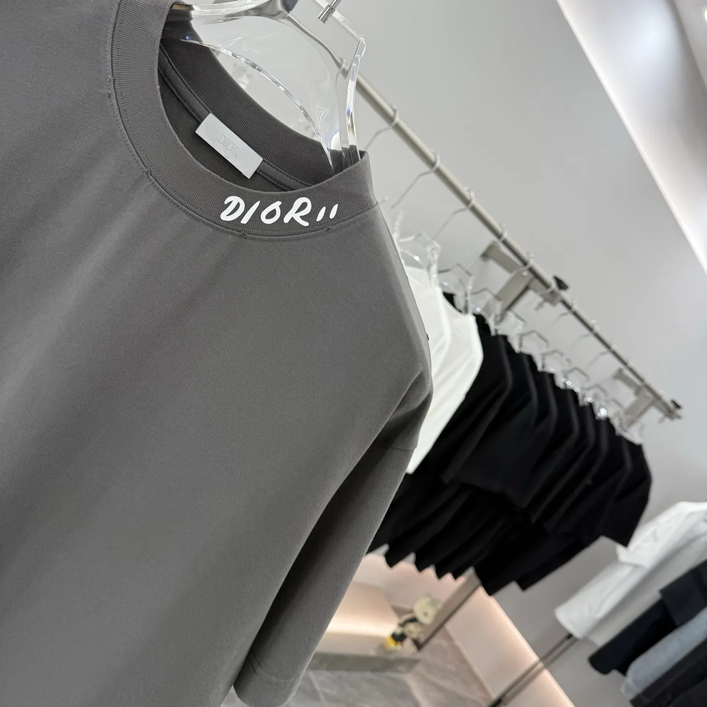 Logo-Embroidered Cotton-Jersey T-Shirt D15514272 — view 4