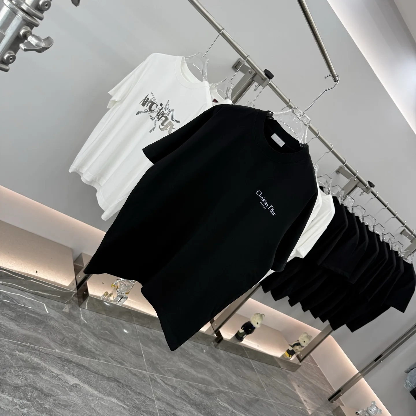 Logo-Embroidered Cotton-Jersey T-Shirt D15514302 — view 2