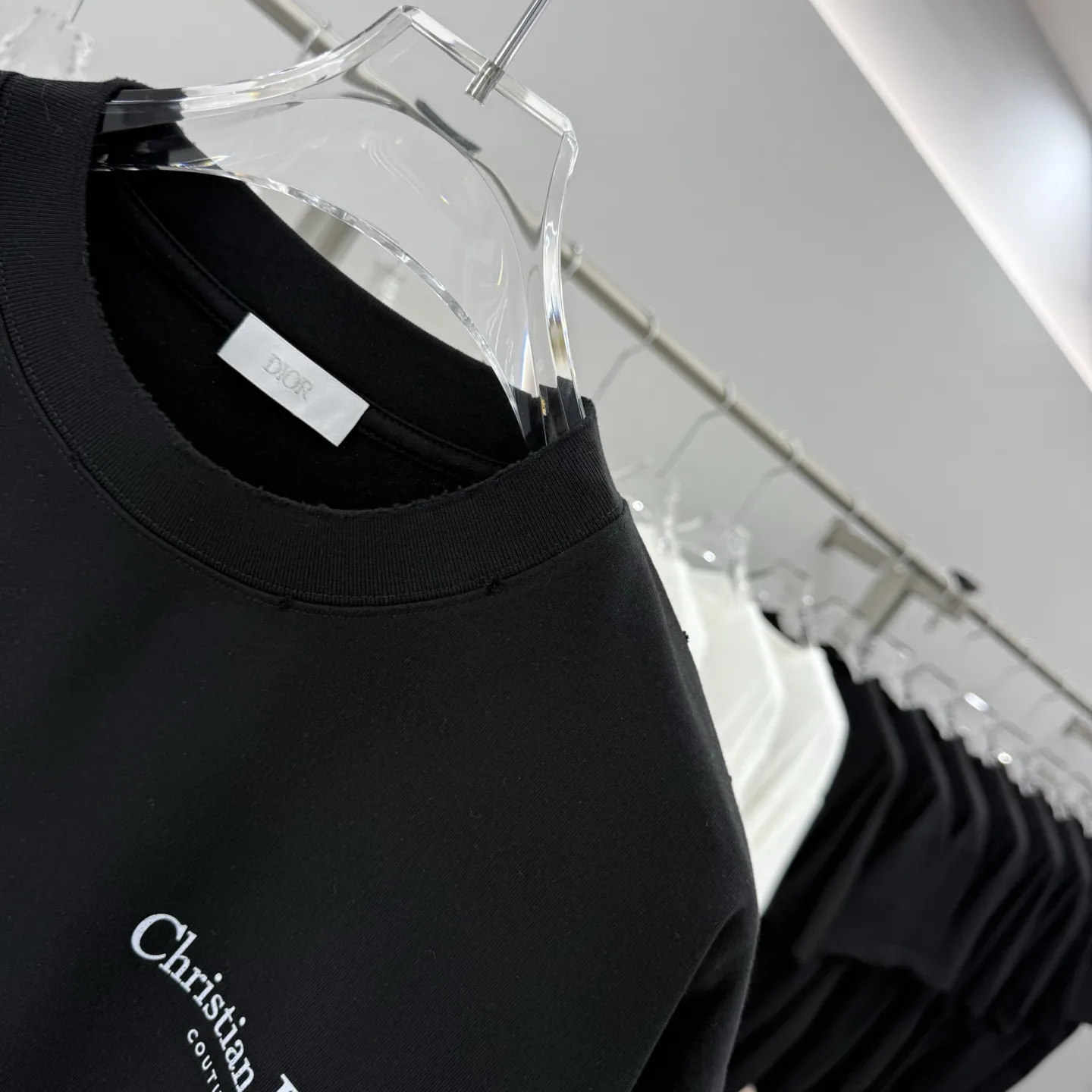 Logo-Embroidered Cotton-Jersey T-Shirt D15514302 — view 4