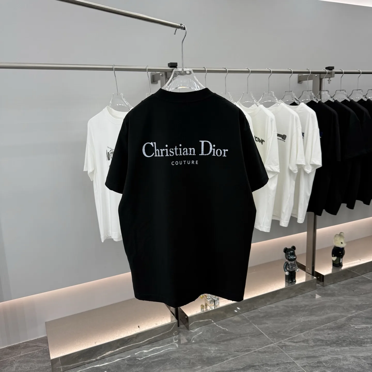 Logo-Embroidered Cotton-Jersey T-Shirt D15514302 — view 7