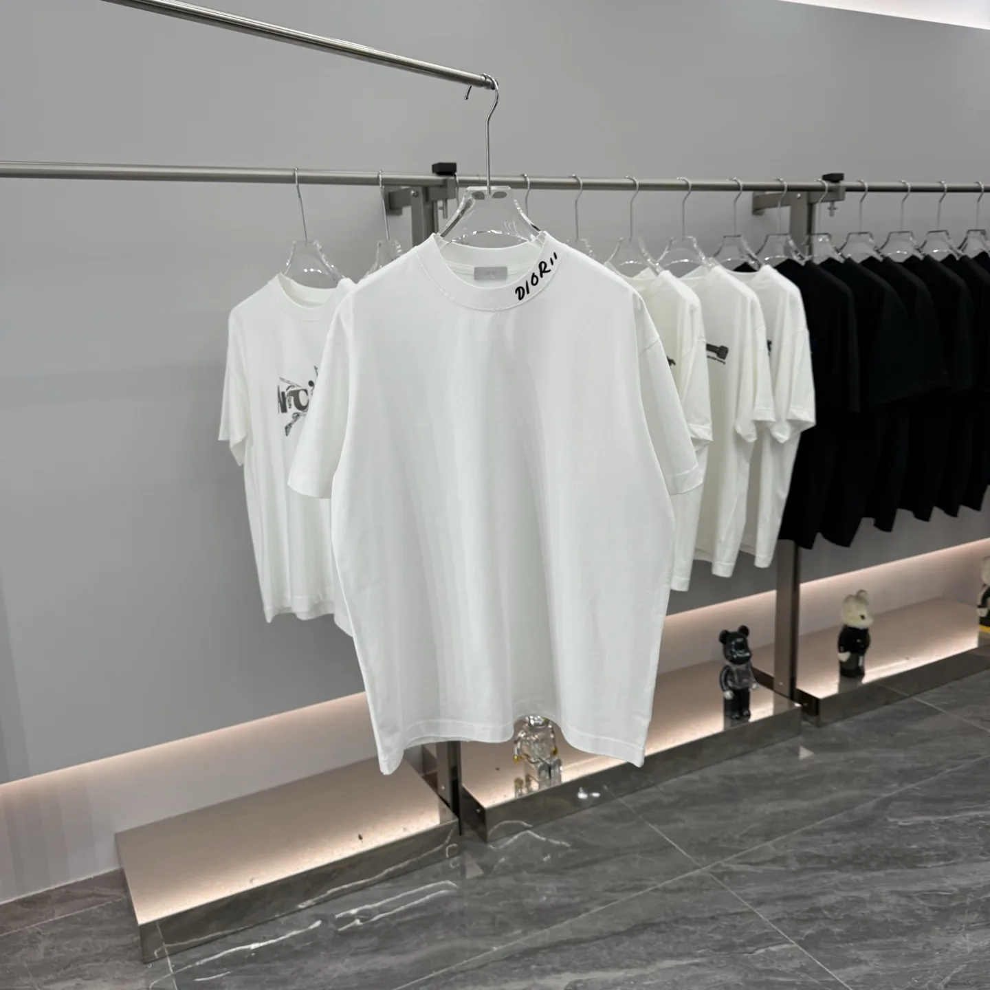 Logo Embroidery Cotton Jersey T-Shirt D15514271