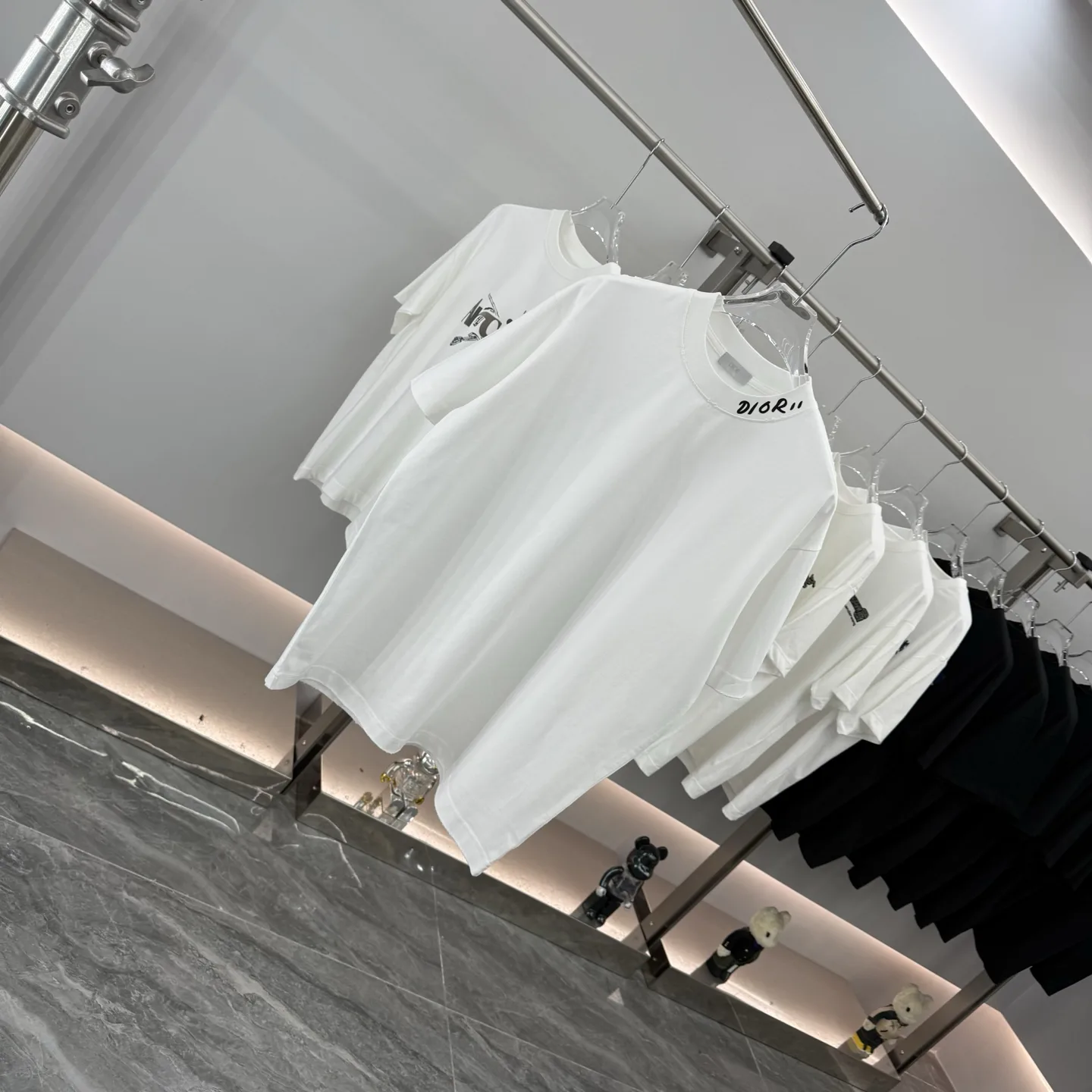 Logo Embroidery Cotton Jersey T-Shirt D15514271 — view 2