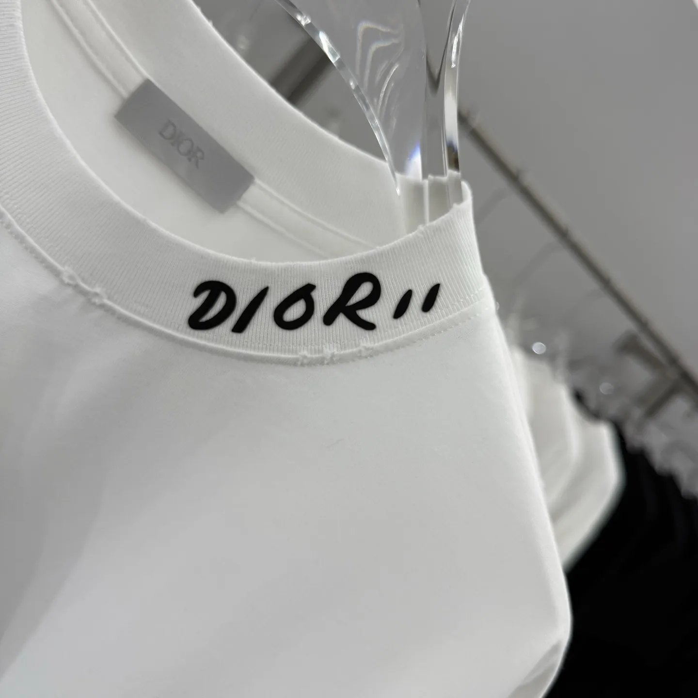 Logo Embroidery Cotton Jersey T-Shirt D15514271 — view 5