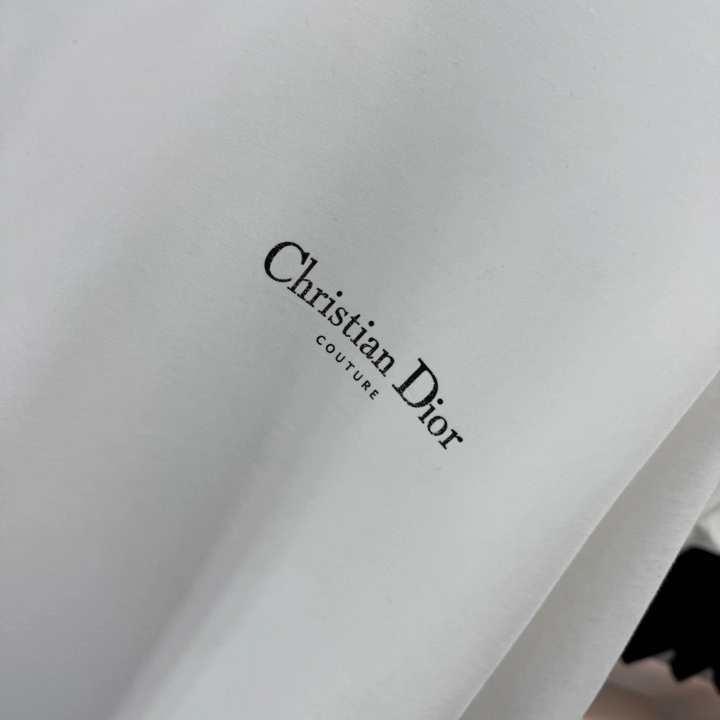 Christian Dior Couture Logo Cotton T-Shirt D15514300 — view 6