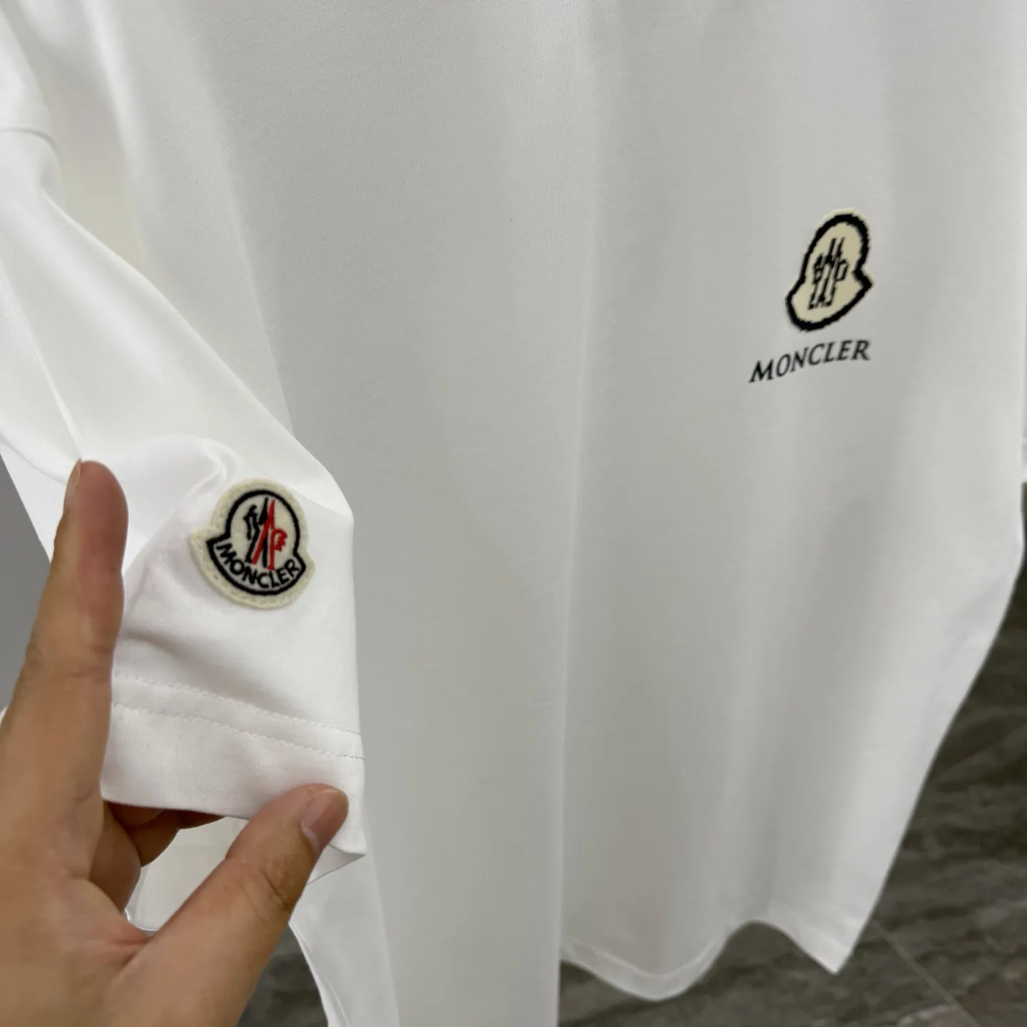 Logo-Appliqué Cotton-Jersey T-Shirt D15514269 — view 7