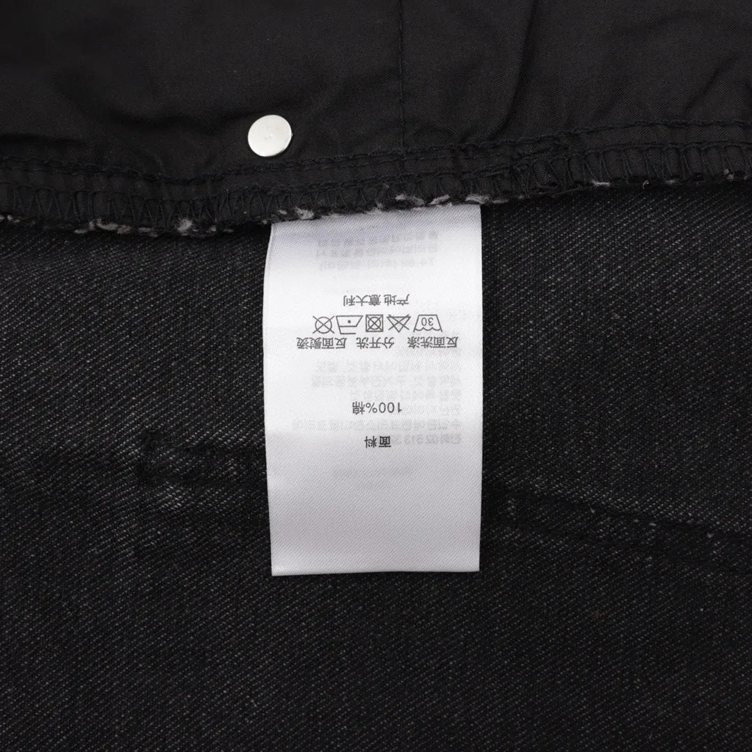 Chrome Hearts Leather Cross Patch Straight-Leg Jeans D15519753 — view 6
