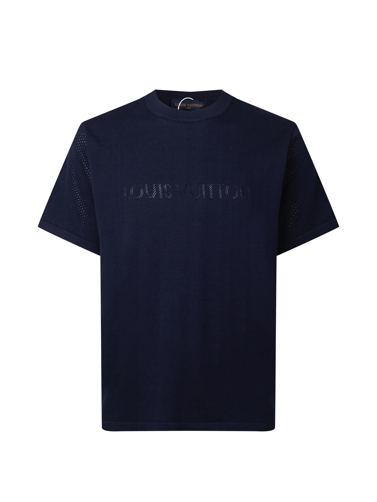 Logo-Embroidered Wool-Blend Knit T-Shirt D15516205