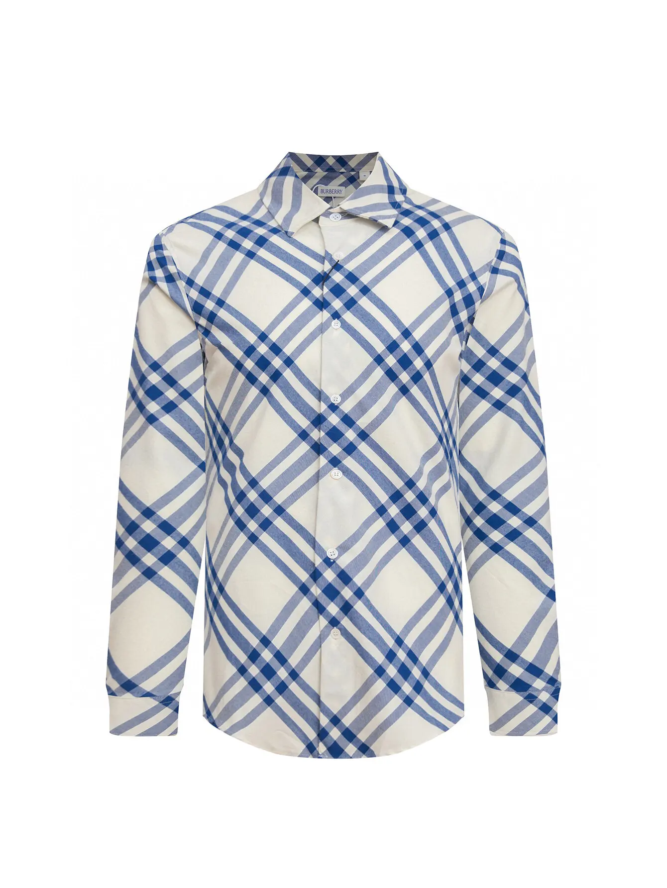 Check Brushed Cotton Long-Sleeve Shirt D15516360