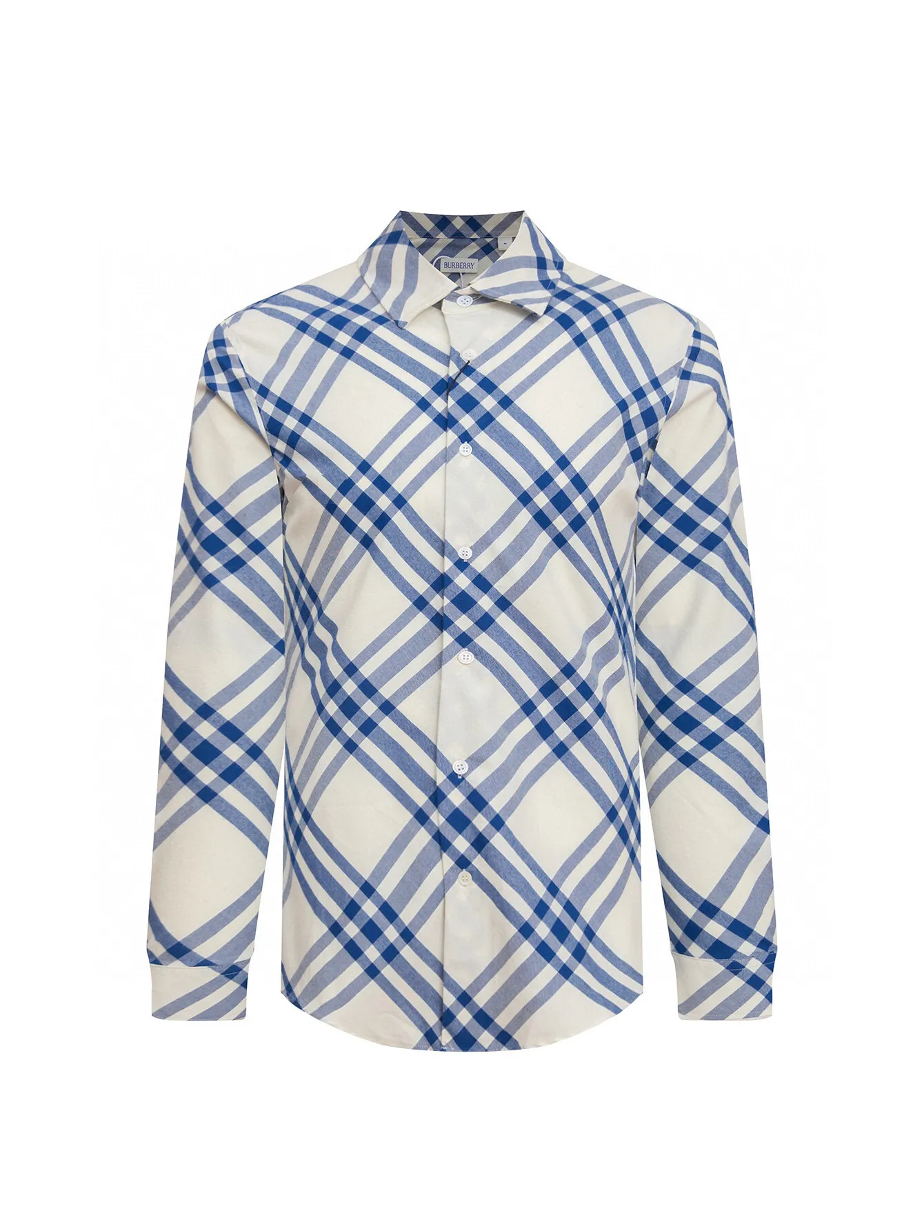 Check Brushed Cotton Long-Sleeve Shirt D15516360