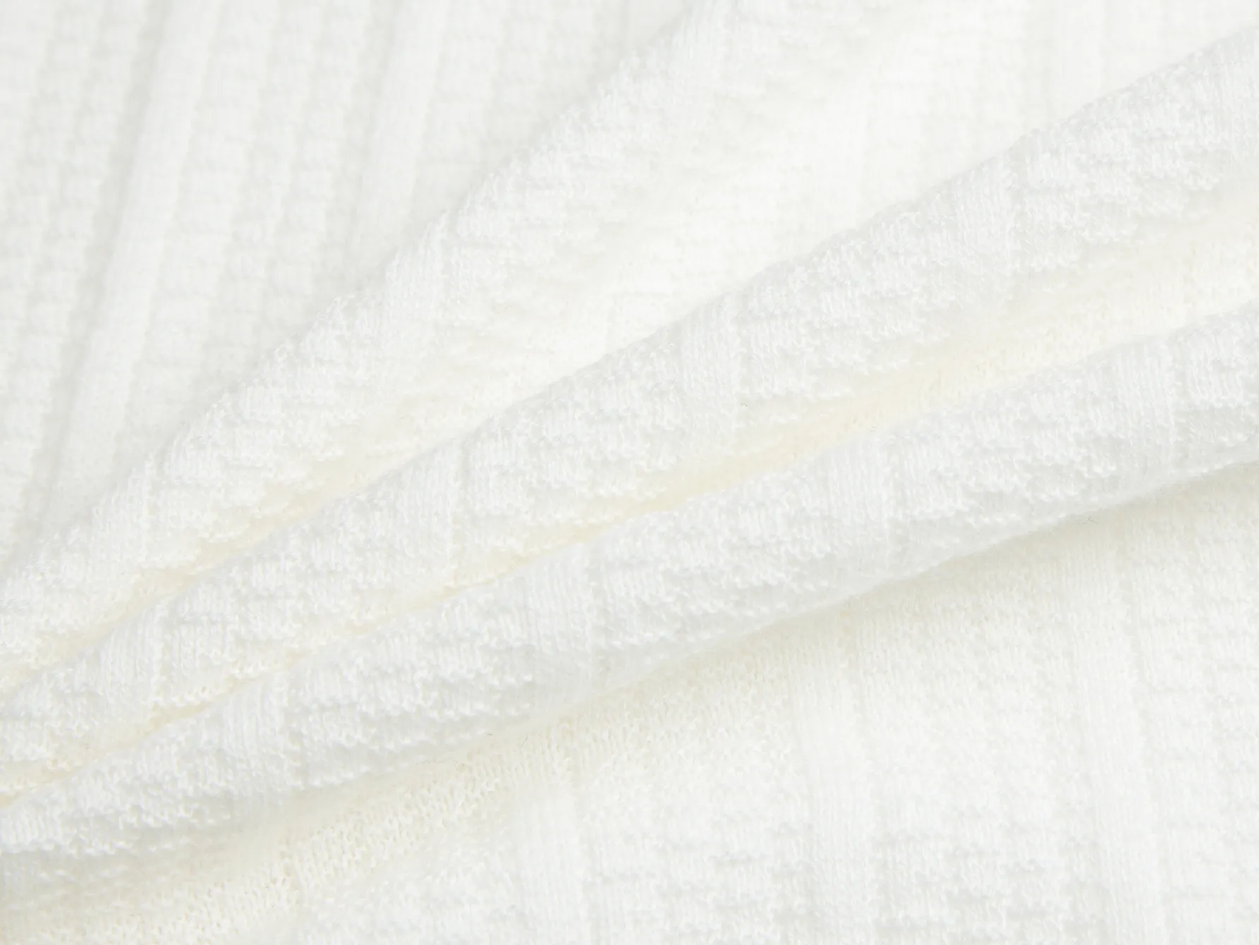 Half-Zip Ribbed Wool-Blend Polo Shirt D16016190 — view 12