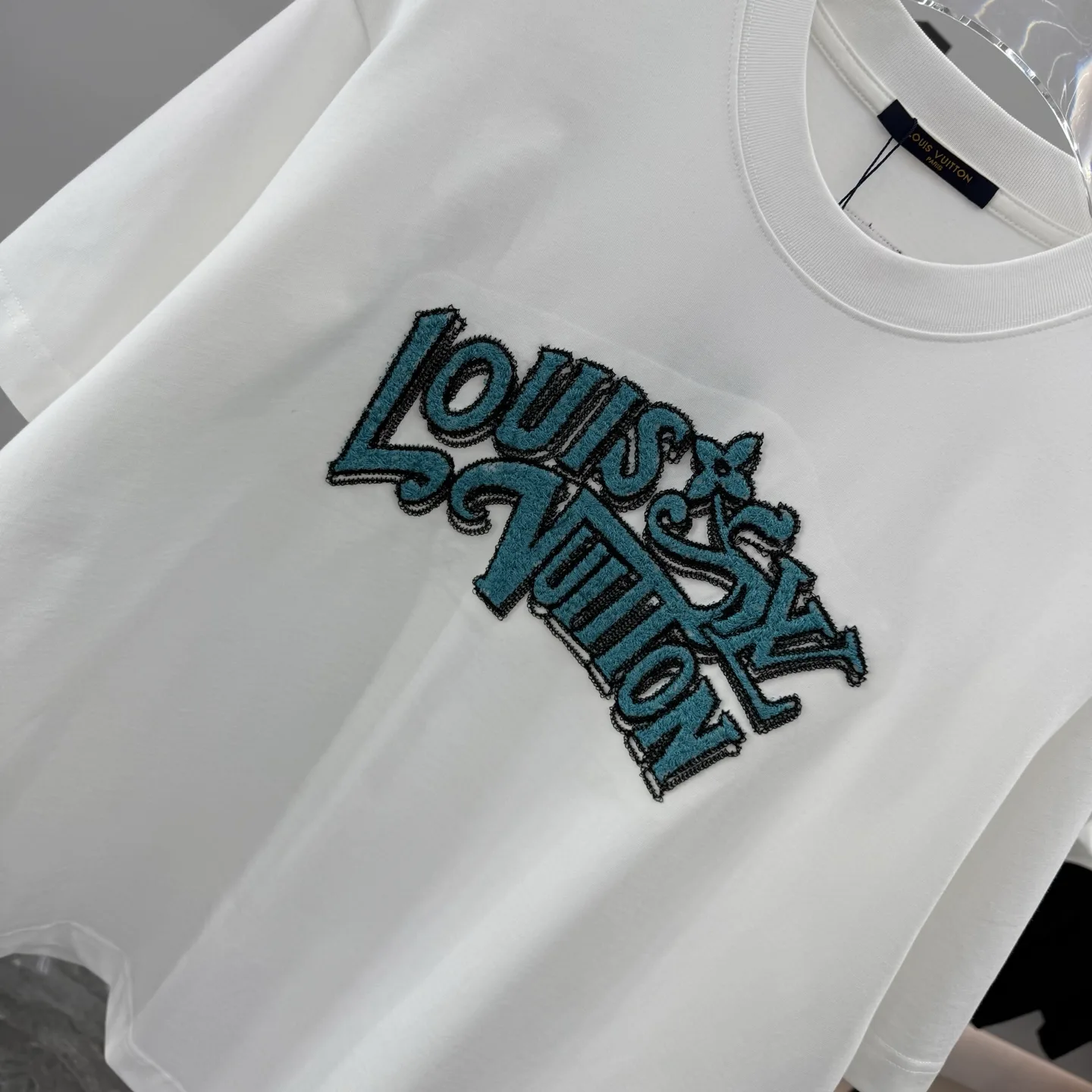 Embroidered Logo Cotton T-Shirt D16014281 — view 5