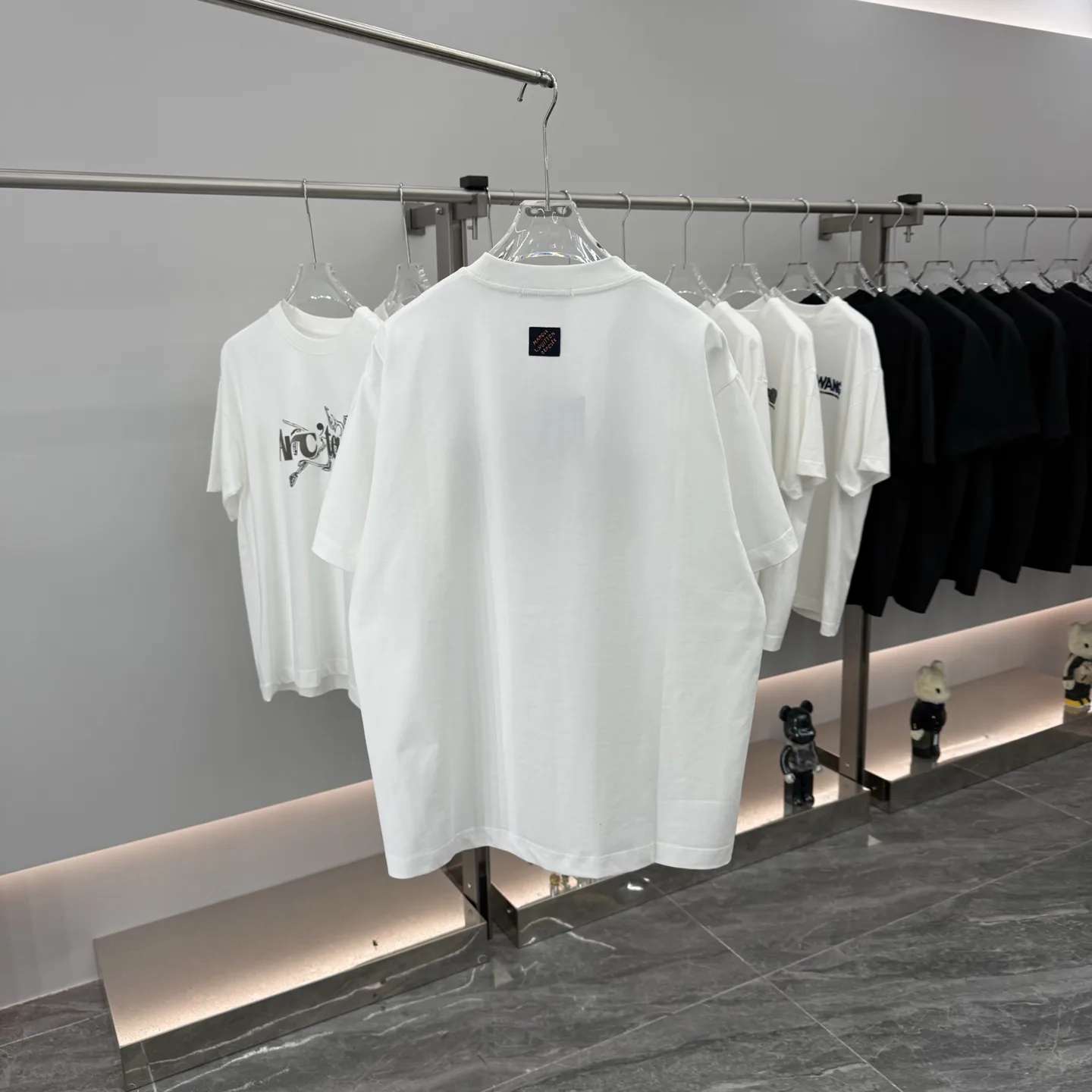 Embroidered Logo Cotton T-Shirt D16014281 — view 7