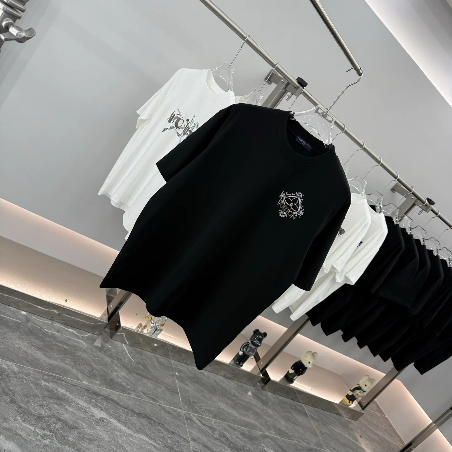 Embroidered Logo Cotton T-Shirt D16014268 — view 2