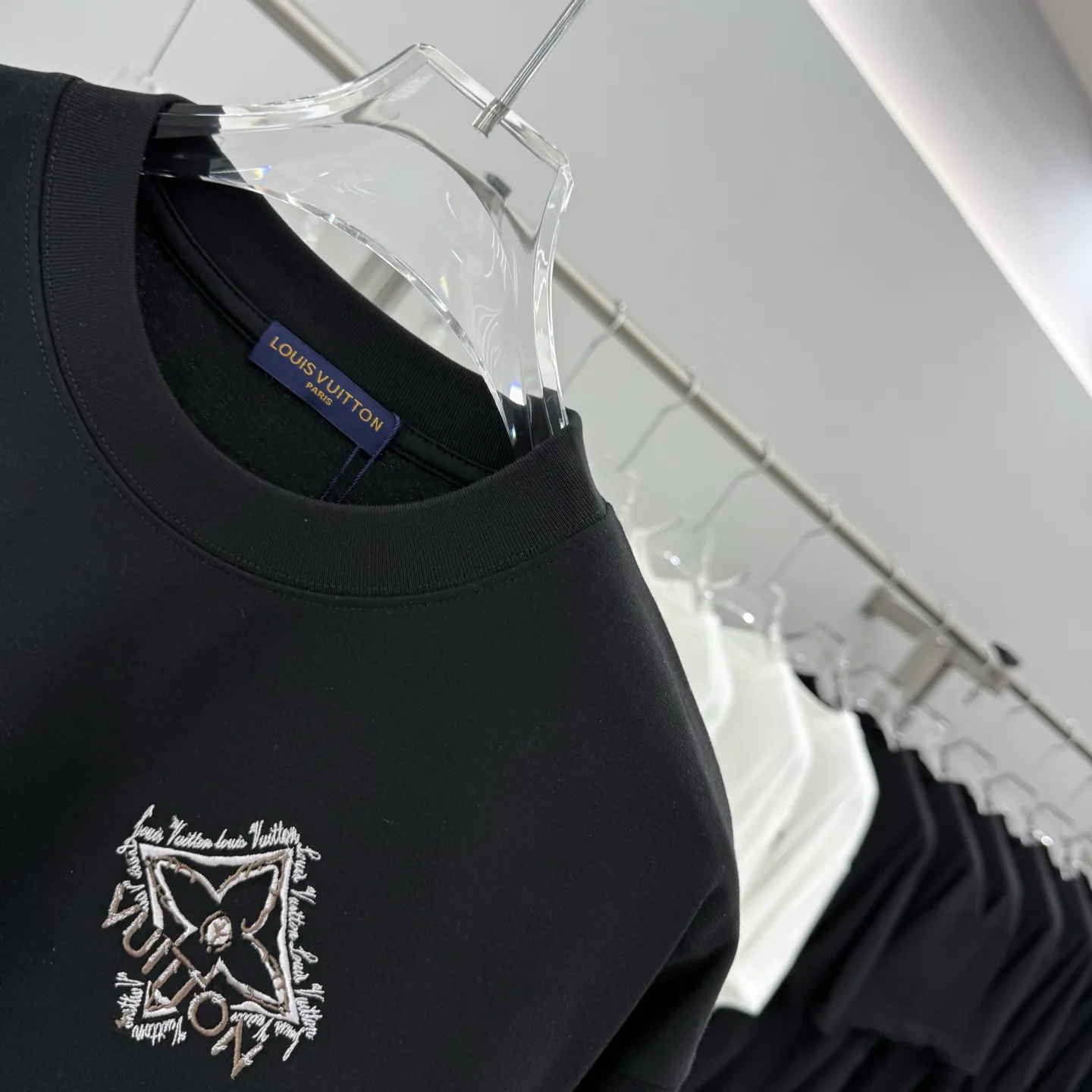 Embroidered Logo Cotton T-Shirt D16014268 — view 4