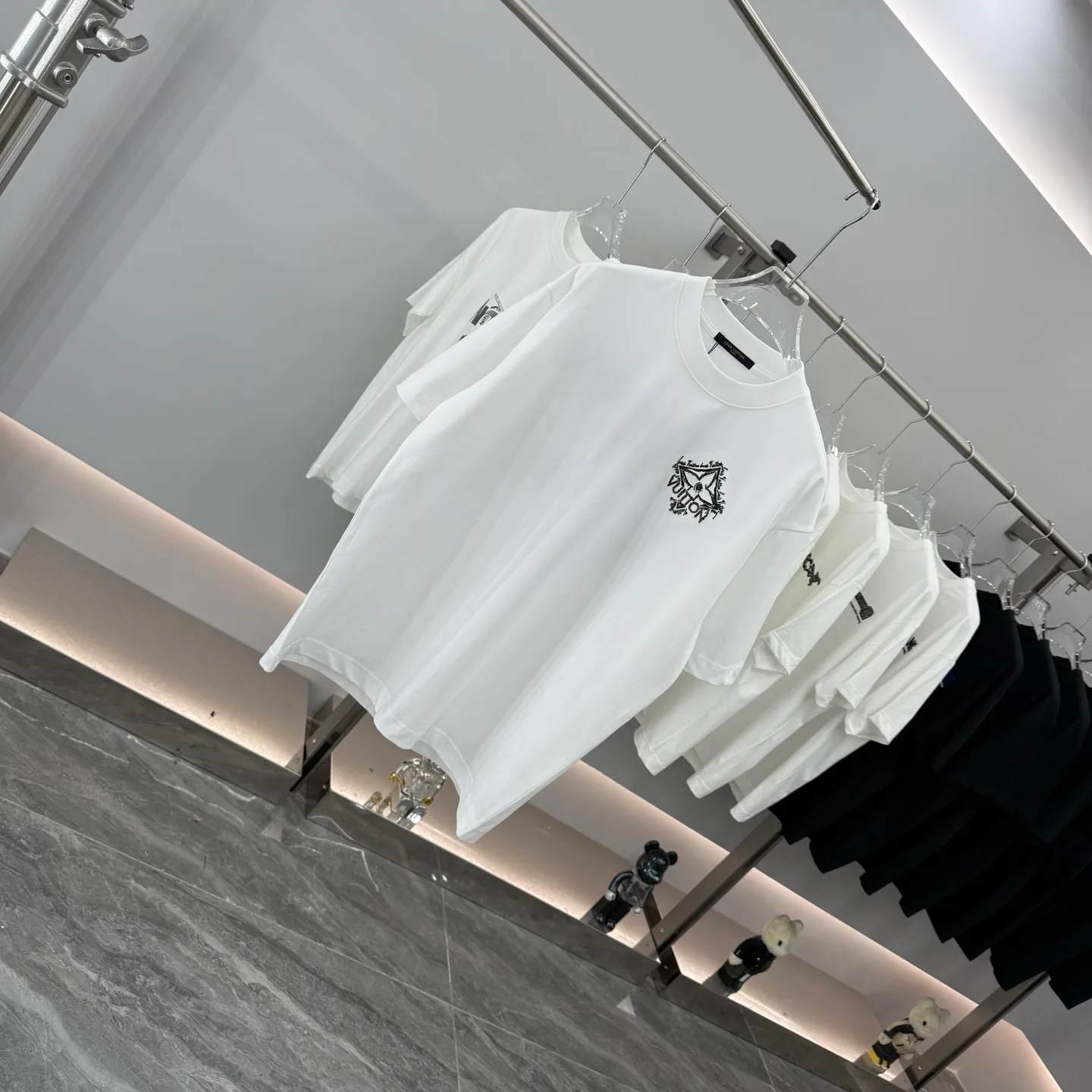 Embroidered Logo Cotton T-Shirt D16014267 — view 2