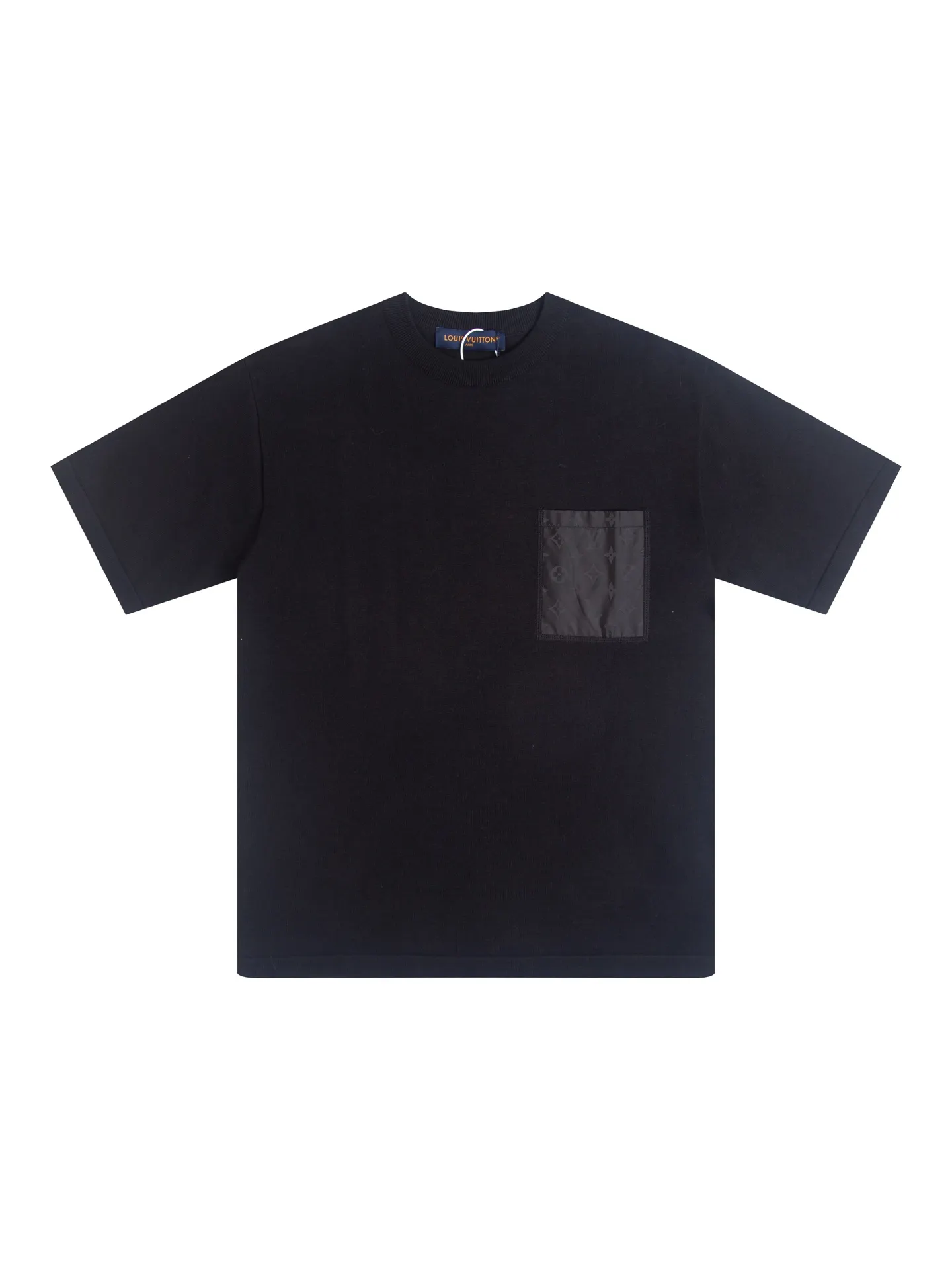 Logo-Jacquard Wool Short-Sleeve Knit Sweater D16016259