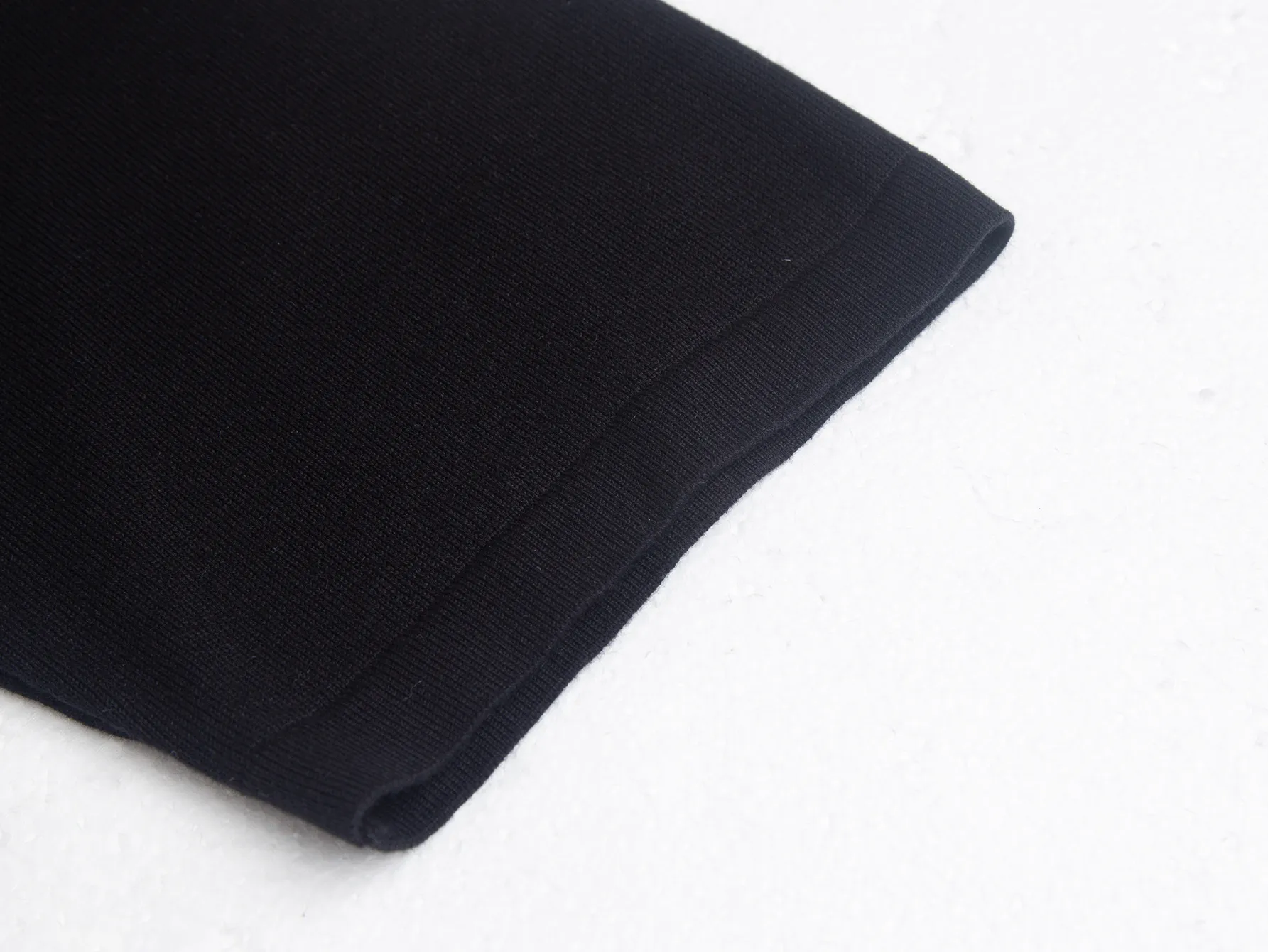 Logo-Jacquard Wool Short-Sleeve Knit Sweater D16016259 — view 7