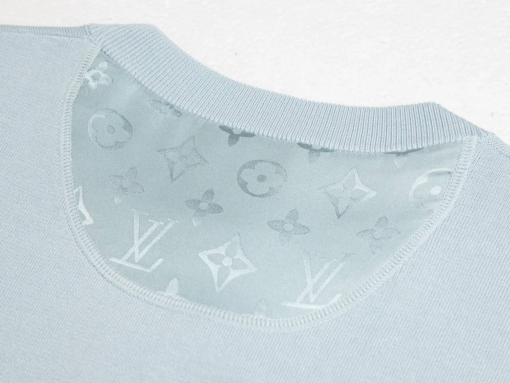 Monogram Jacquard Pocket Wool Knit T-Shirt D16016255 — view 4