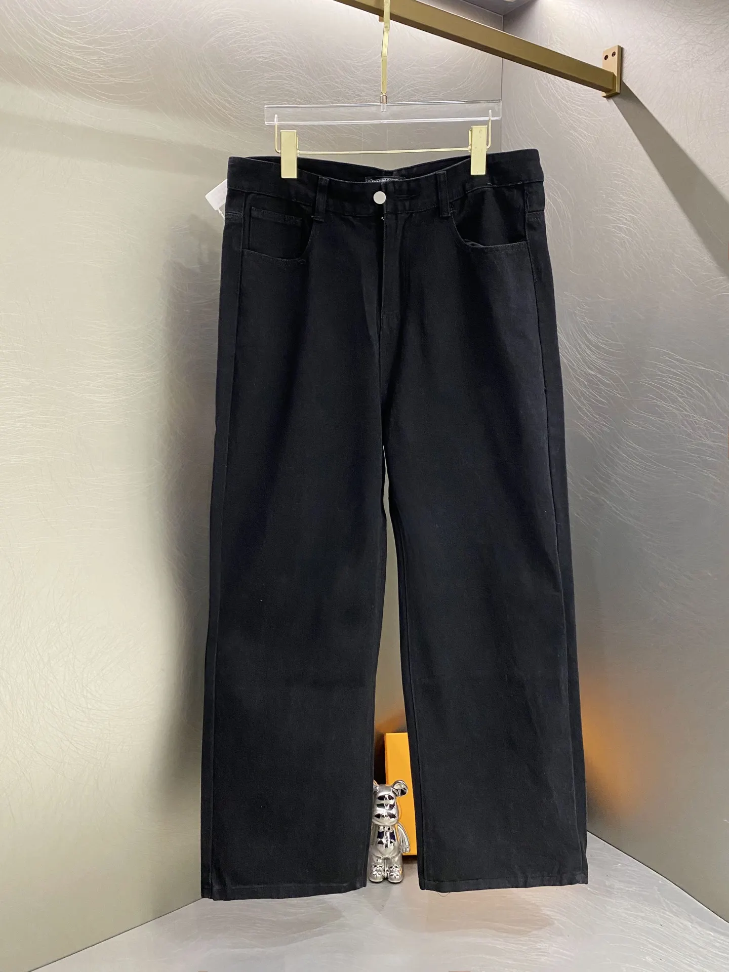 Chrome Hearts Cross Patch Straight-Leg Jeans D16519607 — view 2