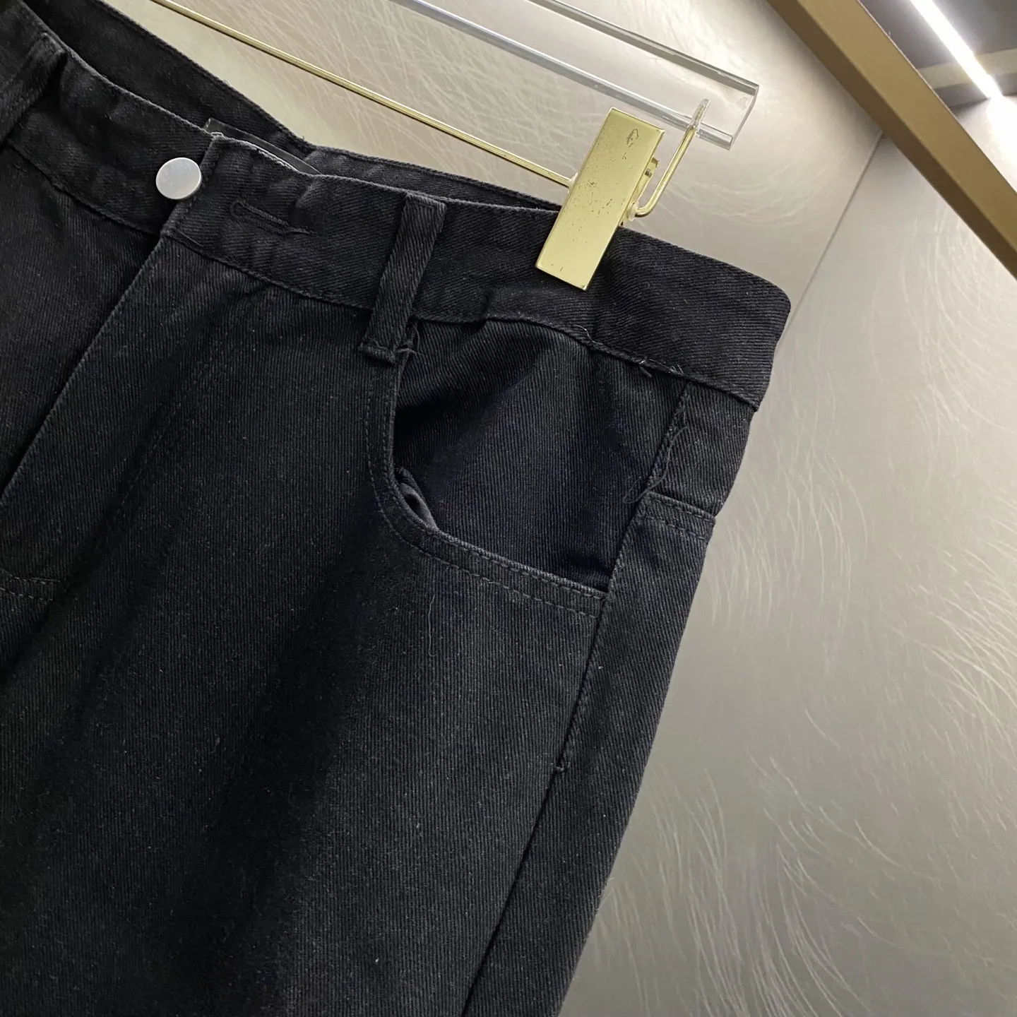 Chrome Hearts Cross Patch Straight-Leg Jeans D16519607 — view 6