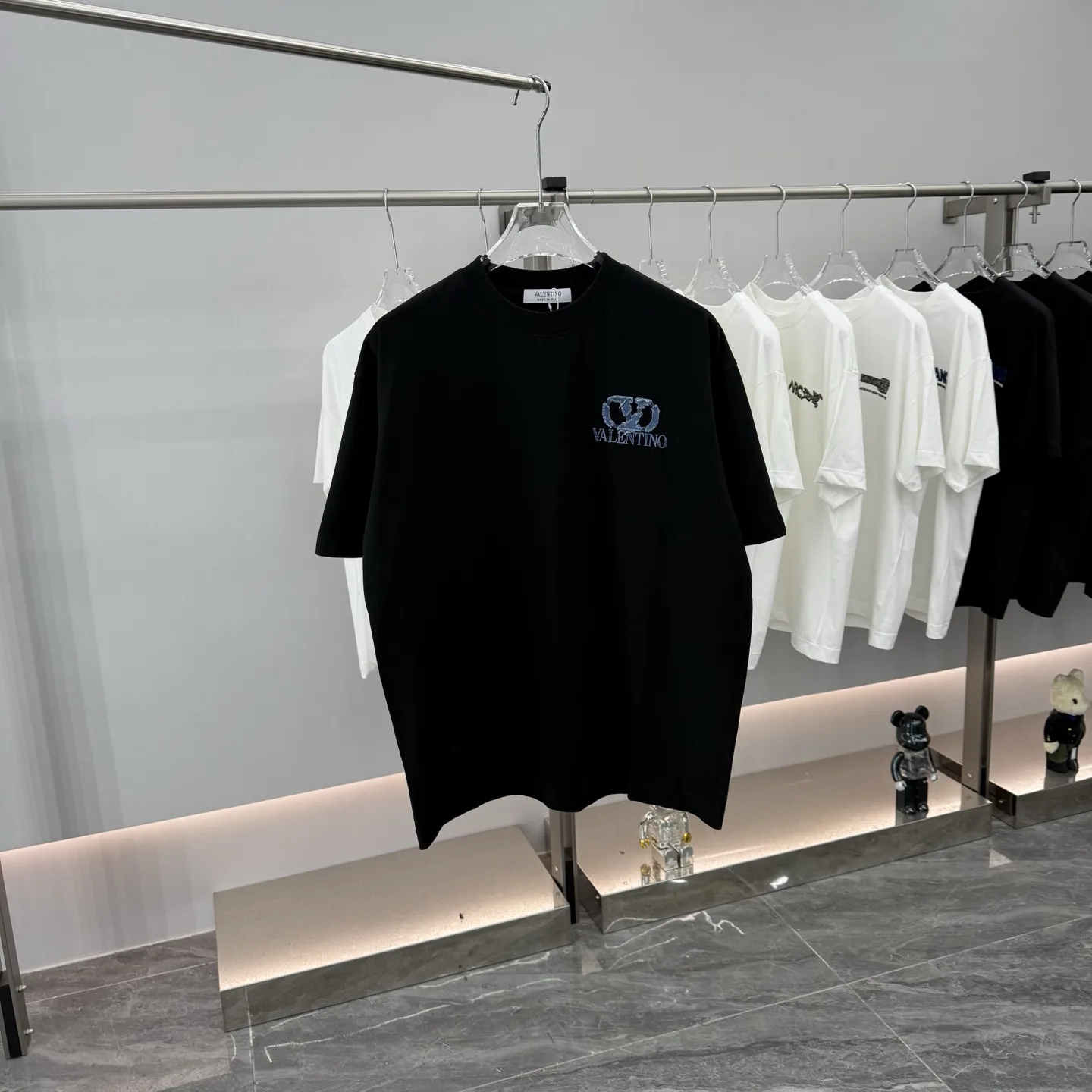 Logo Patch Embroidered Cotton T-Shirt D16514286