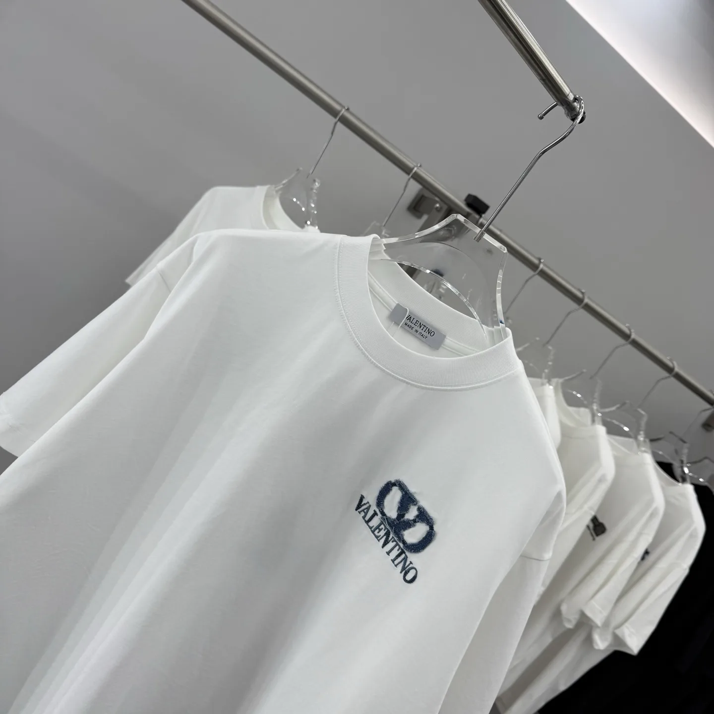 Logo Embroidered Denim Patch T-Shirt D16514285 — view 3