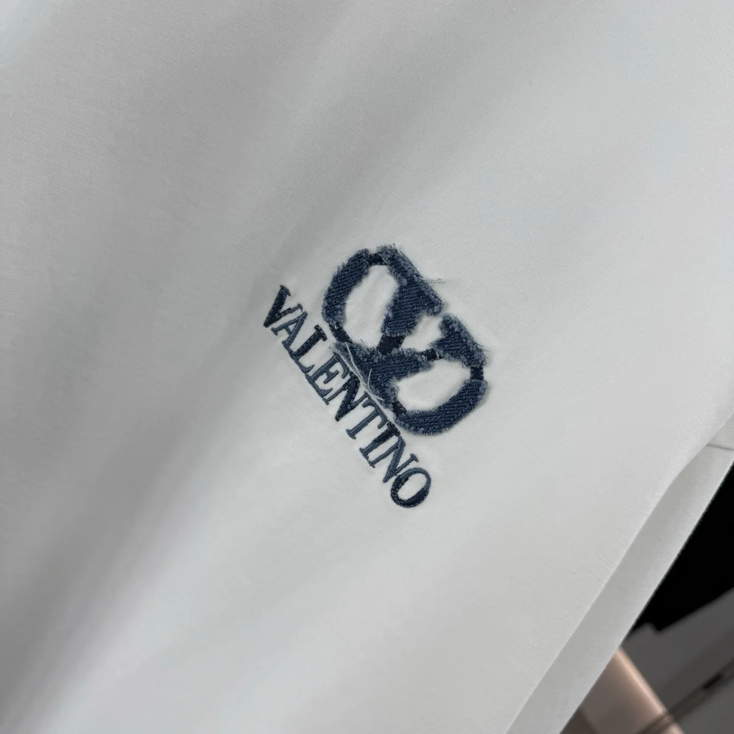 Logo Embroidered Denim Patch T-Shirt D16514285 — view 6